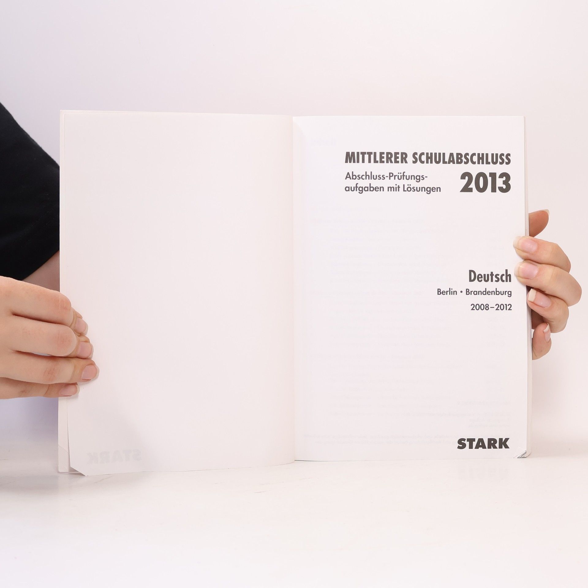 Juliane Schumacher Mittlerer Schulabschluss Berlin - 2013: Deutsch