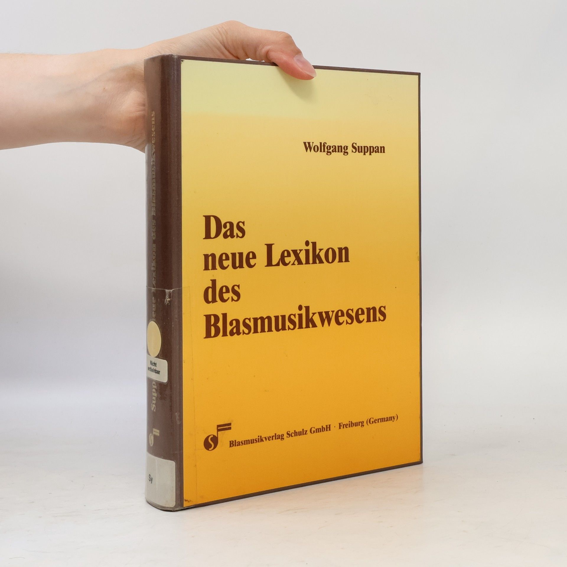 Wolfgang Suppan Das neue Lexikon des Blasmusikwesens