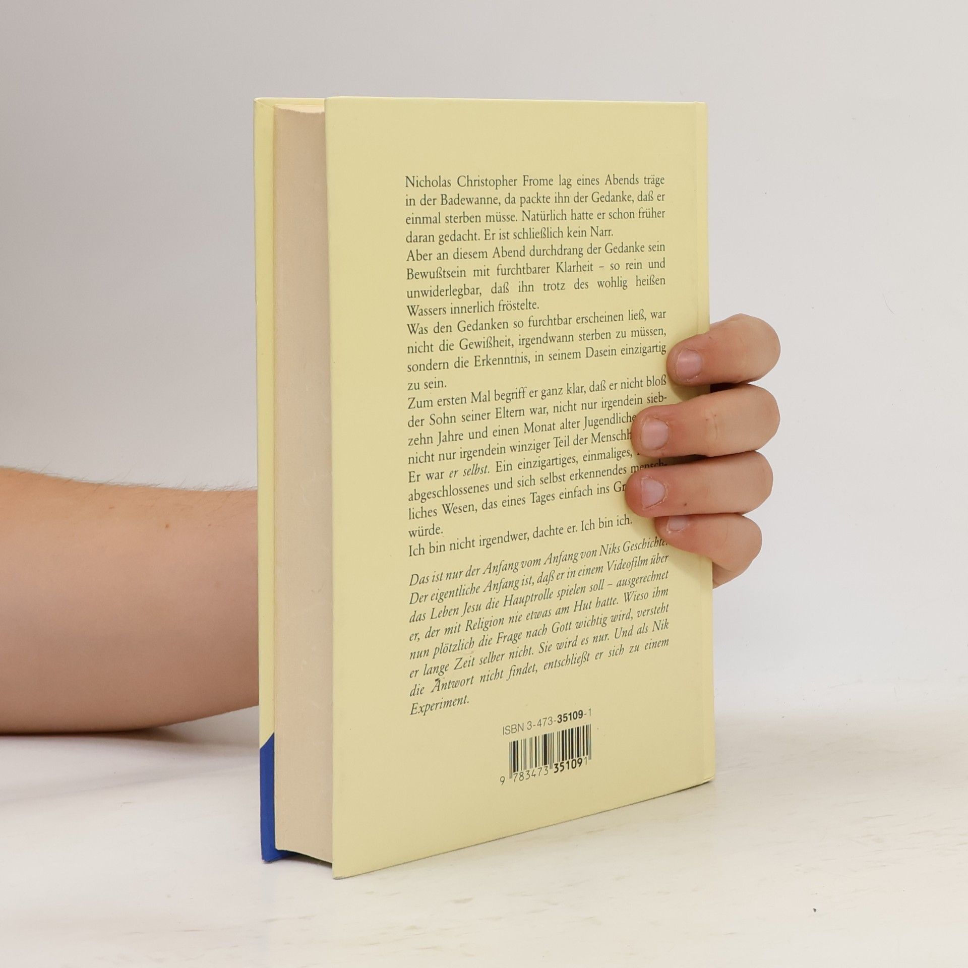 Aidan Chambers Die unglaubliche Geschichte des Nik Frome (HC - Jugendliteratur ab 12 Jahre)