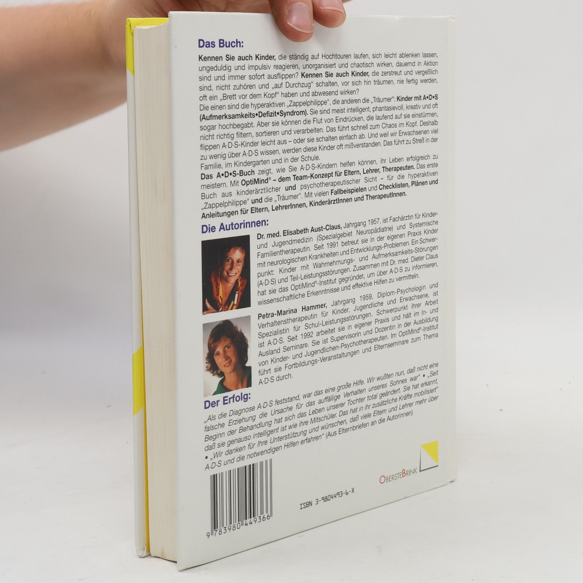 Elisabeth Aust Claus Das A-D-S-Buch