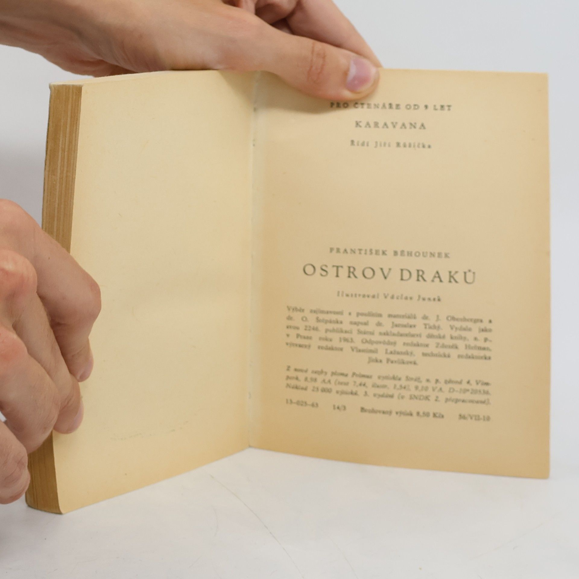 František Běhounek Ostrov draků
