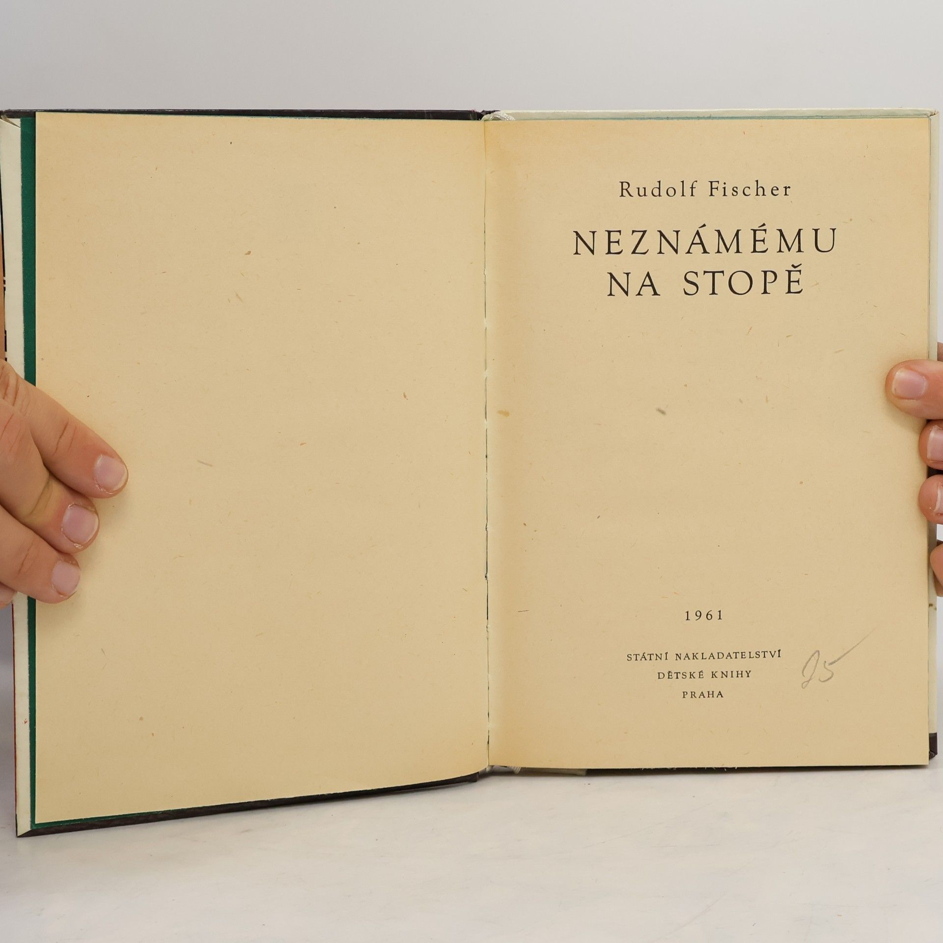 Rudolf Fischer-Wollpert Neznámému na stopě