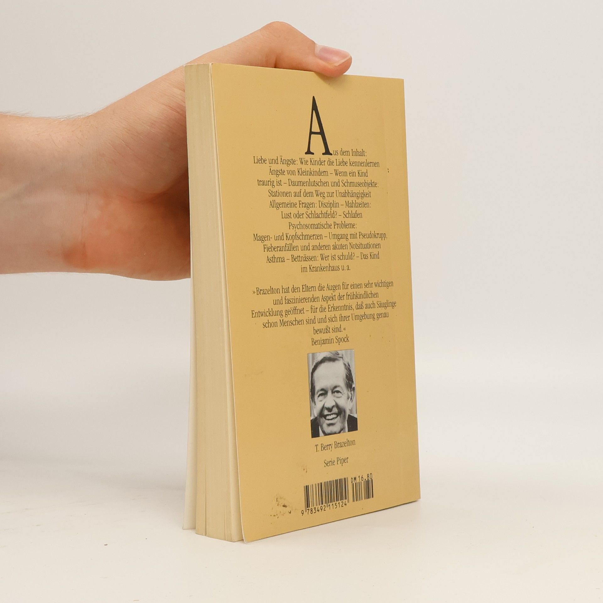 T. Berry Brazelton Mein Kind verstehen