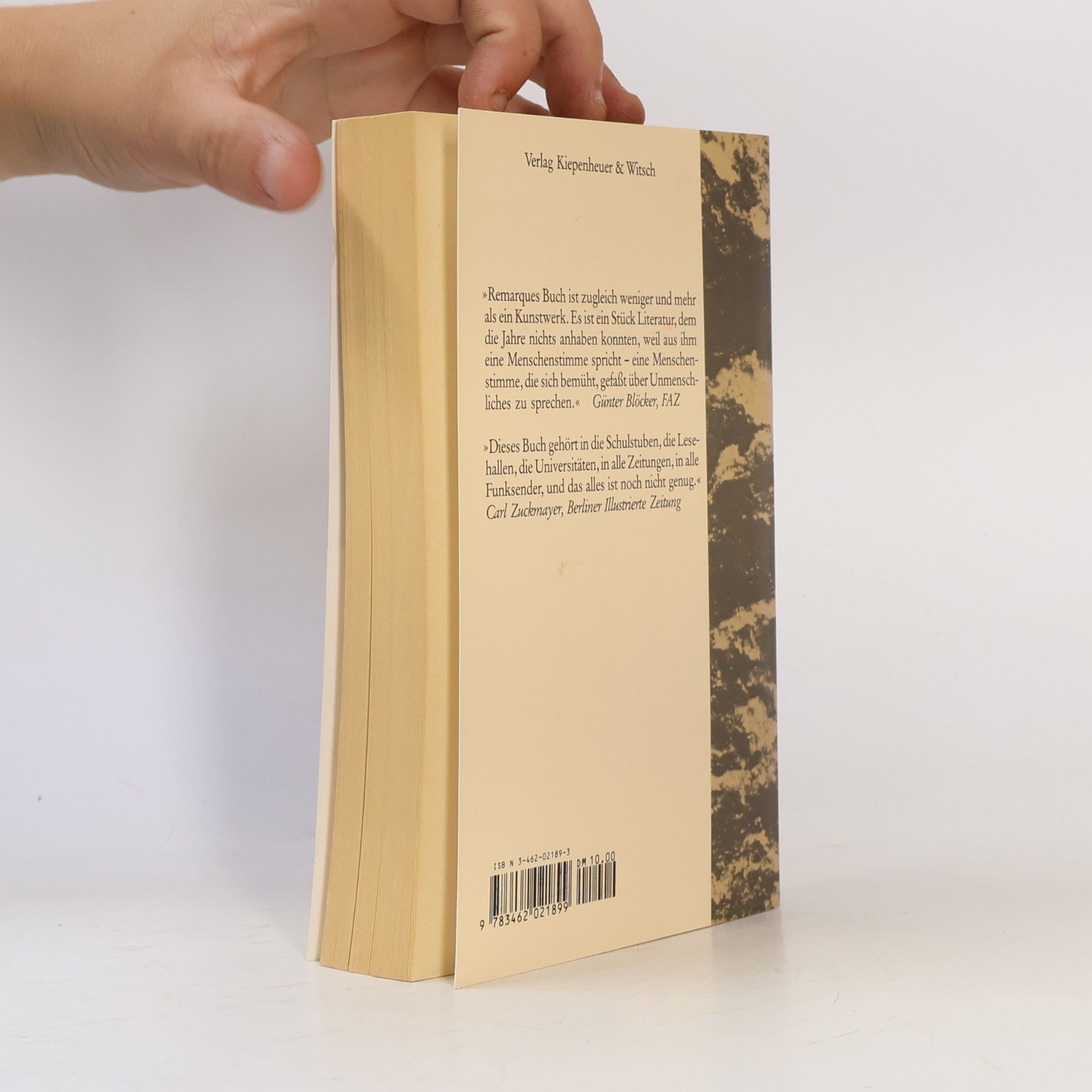 Erich Maria Remarque Im Westen nichts Neues: Roman mit Materialien und einem Nachwort von Tilman Westphalen