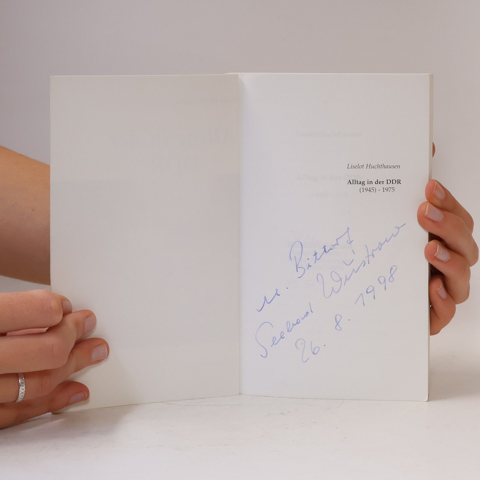 Liselot Huchthausen Alltag in der DDR
