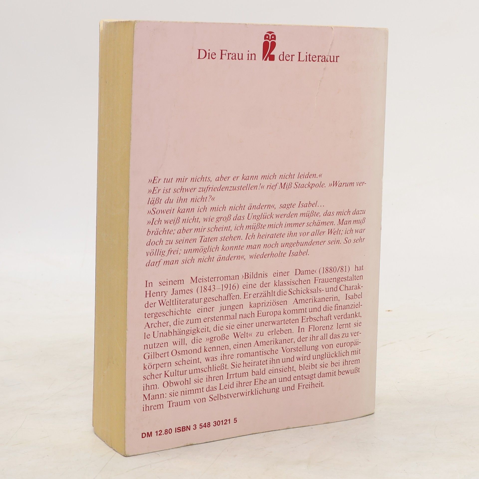 Henry James Bildnis einer Dame