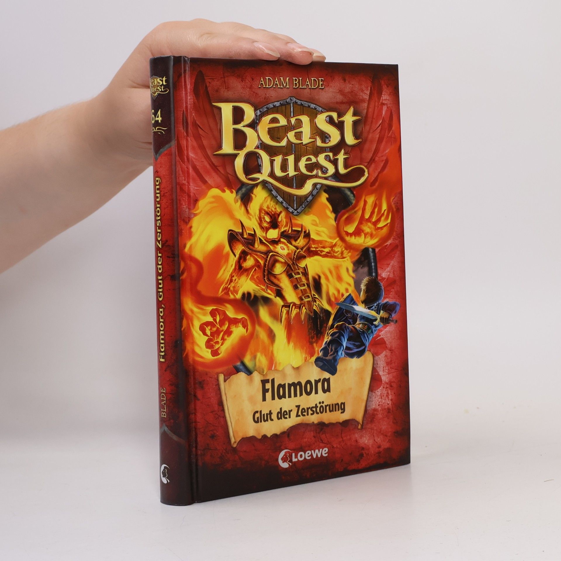 Adam Blade Beast Quest (Band 64) - Flamora, Glut der Zerstörung
