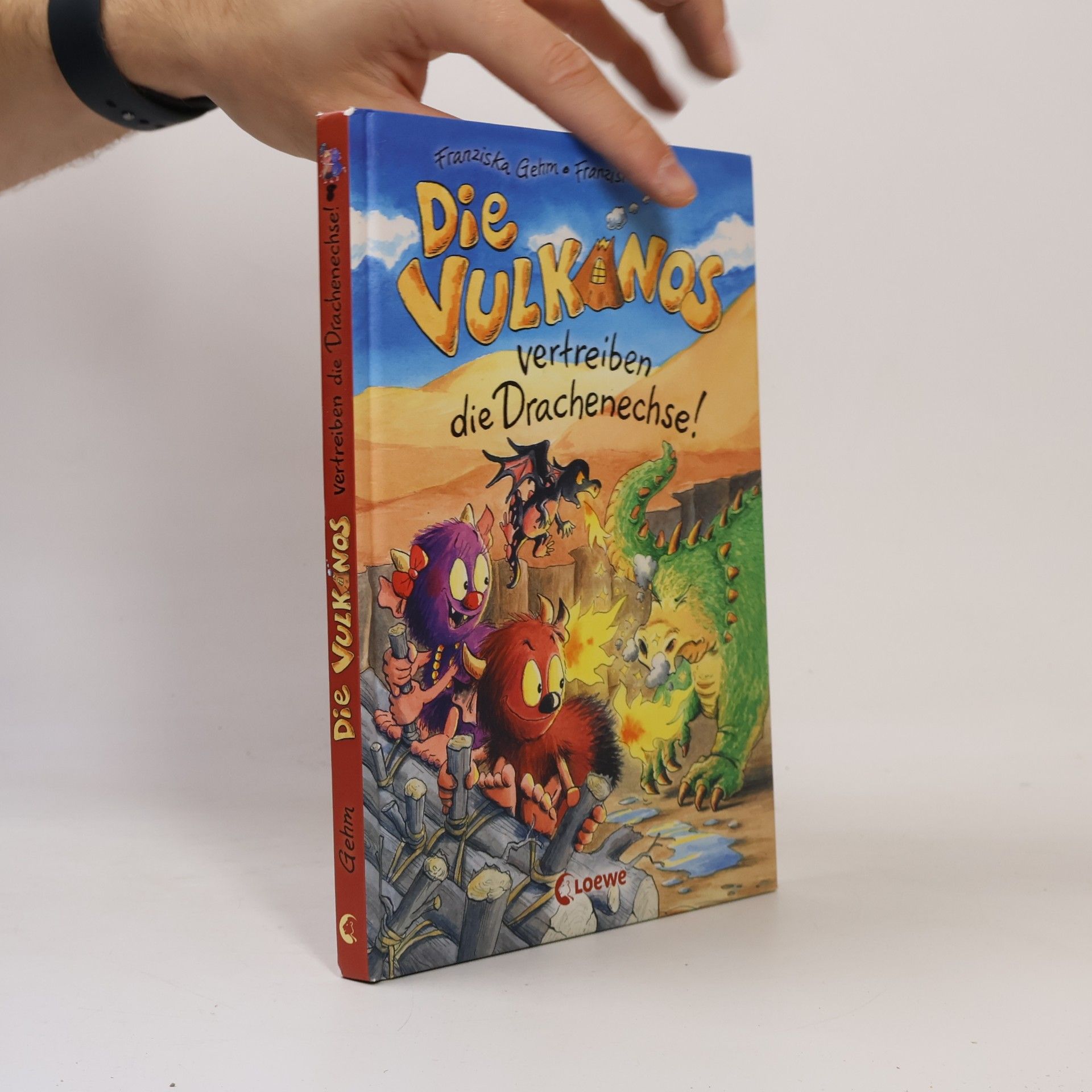 Franziska Gehm Die Vulkanos vertreiben die Drachenechse!
