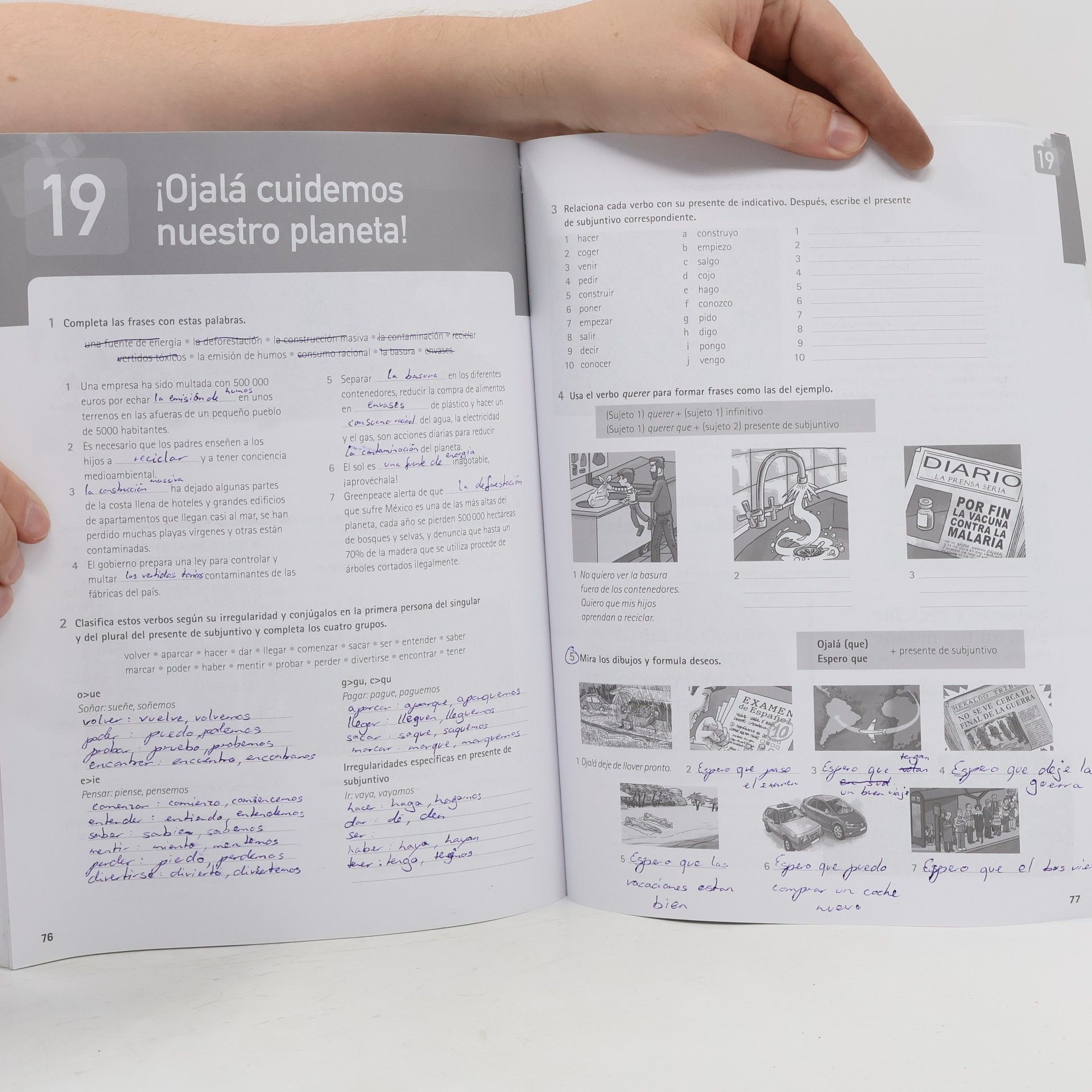 Raquel Pinilla Cuaderno de ejercicios