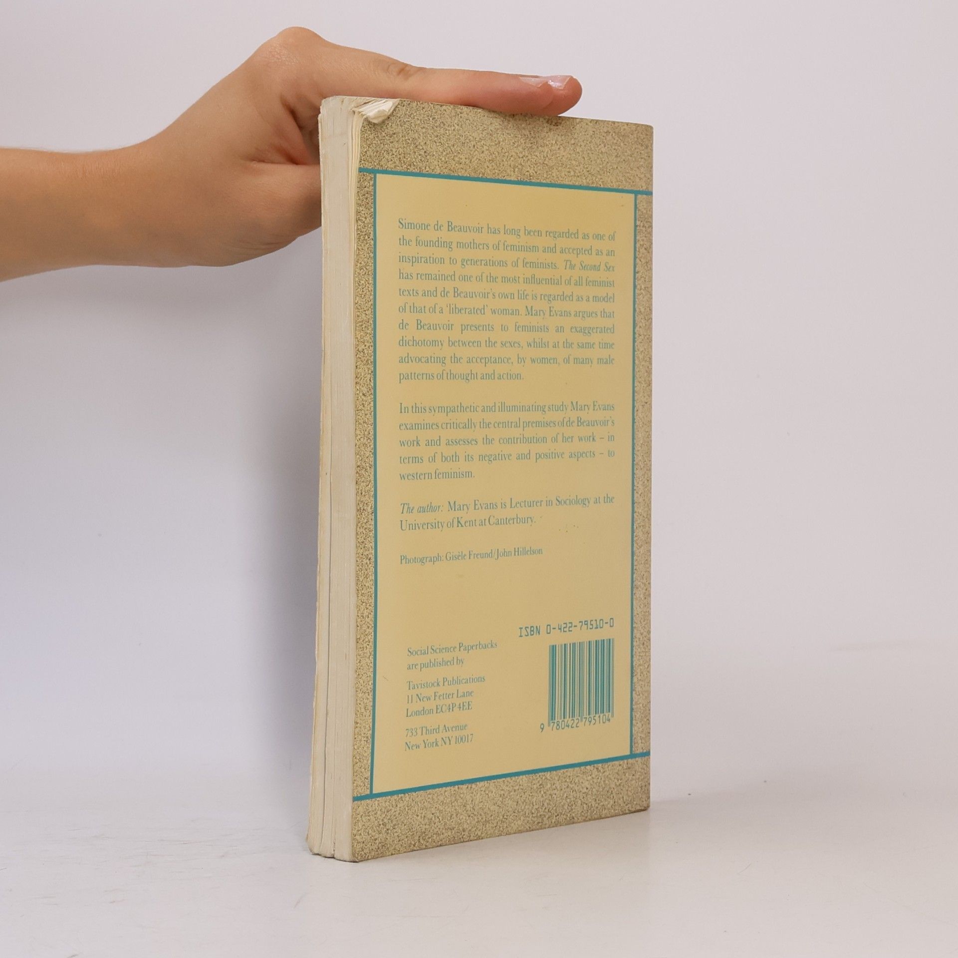 Mary Evans Social Science Paperbacks - 294: Simone de Beauvoir