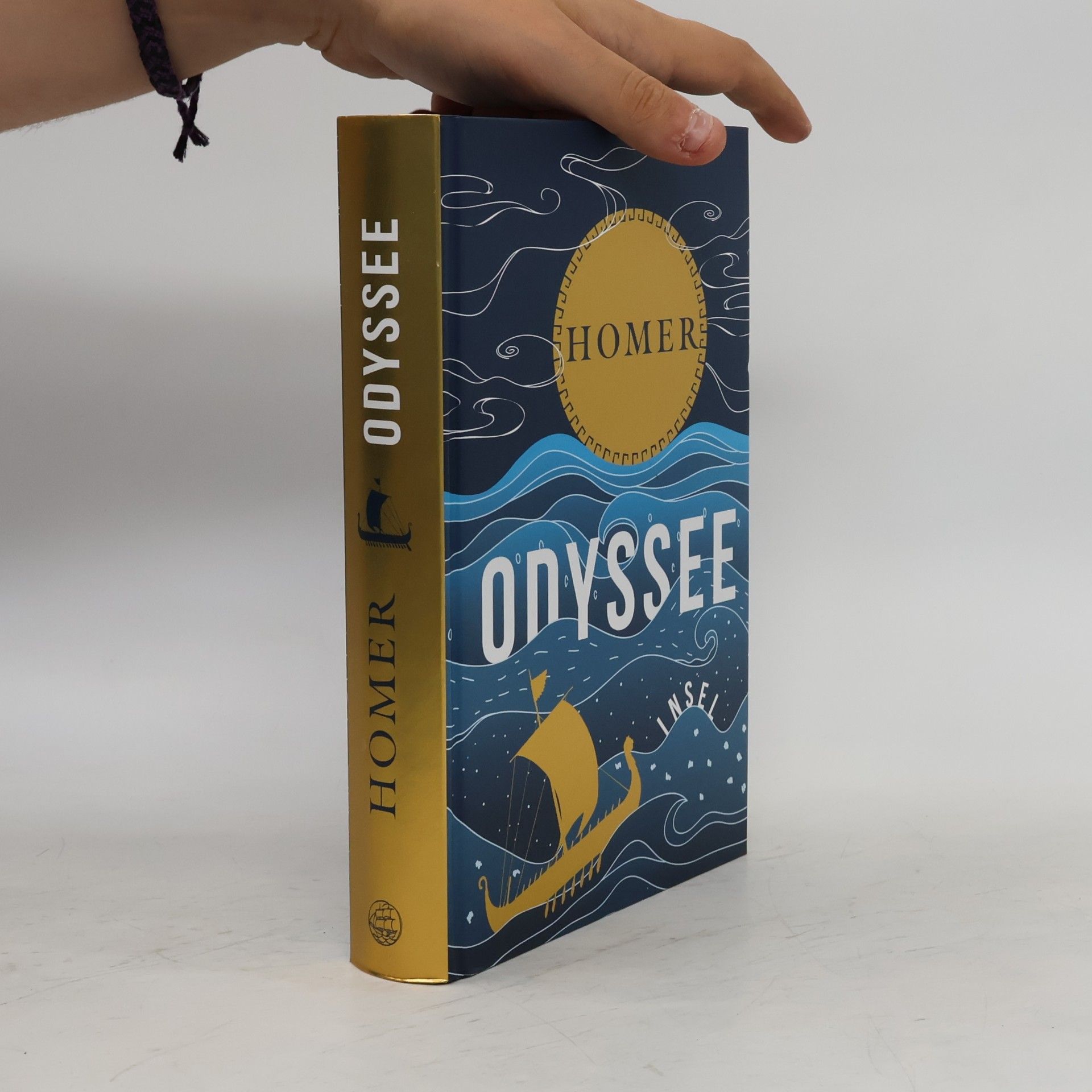 Homér Die Odyssee: Hochwertige Schmuckausgabe mit Motiv-Farbschnitt | Das Epos über die legendären Irrfahrten des Odysseus | Neu verfilmt von Christopher Nolan (Klassiker im Insel Verlag)