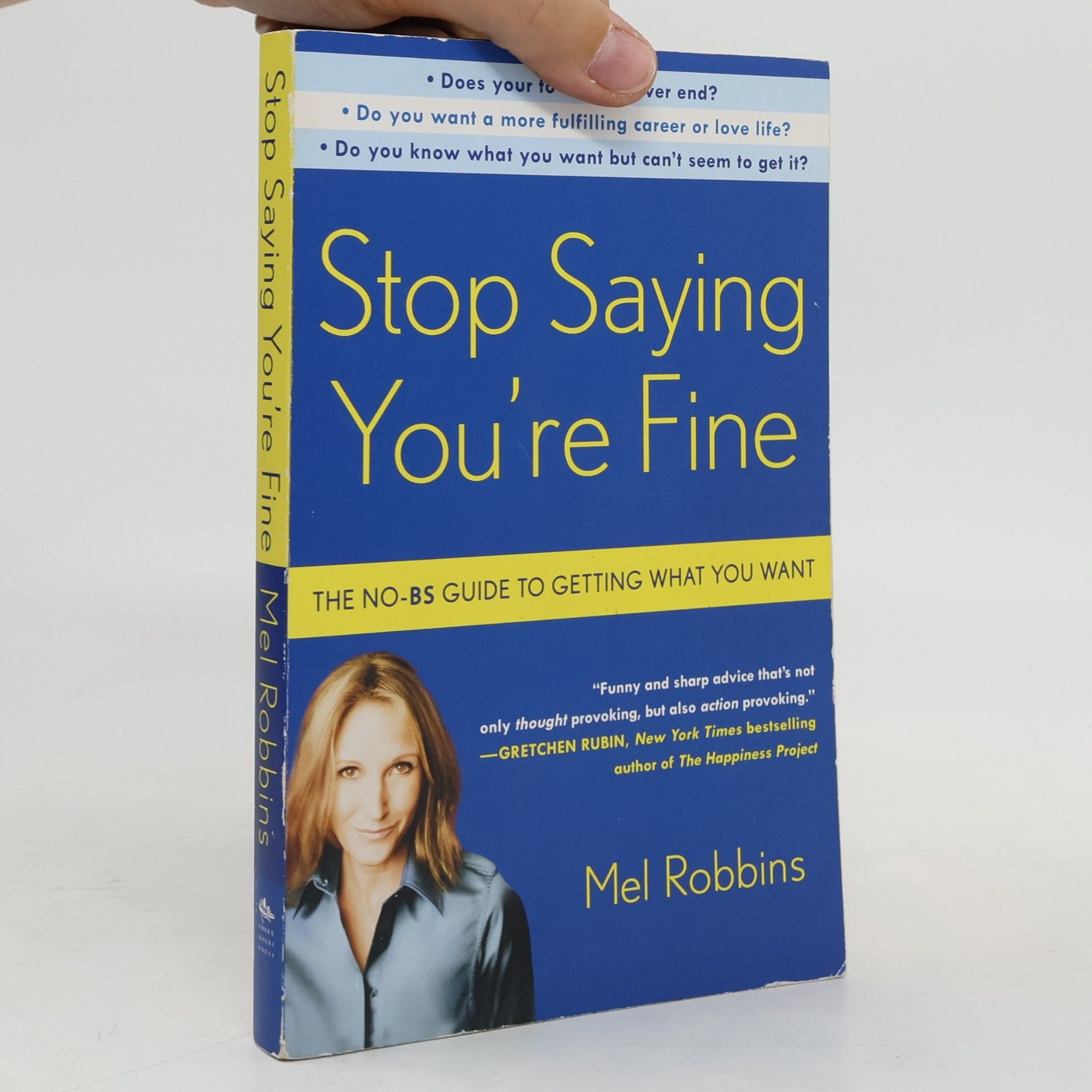Mel Robbins Stop Saying You're Fine