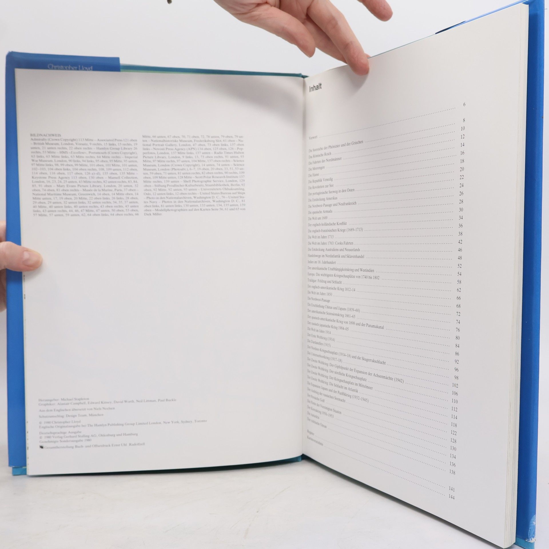 Christopher Lloyd Atlas zur Seefahrts Geschichte