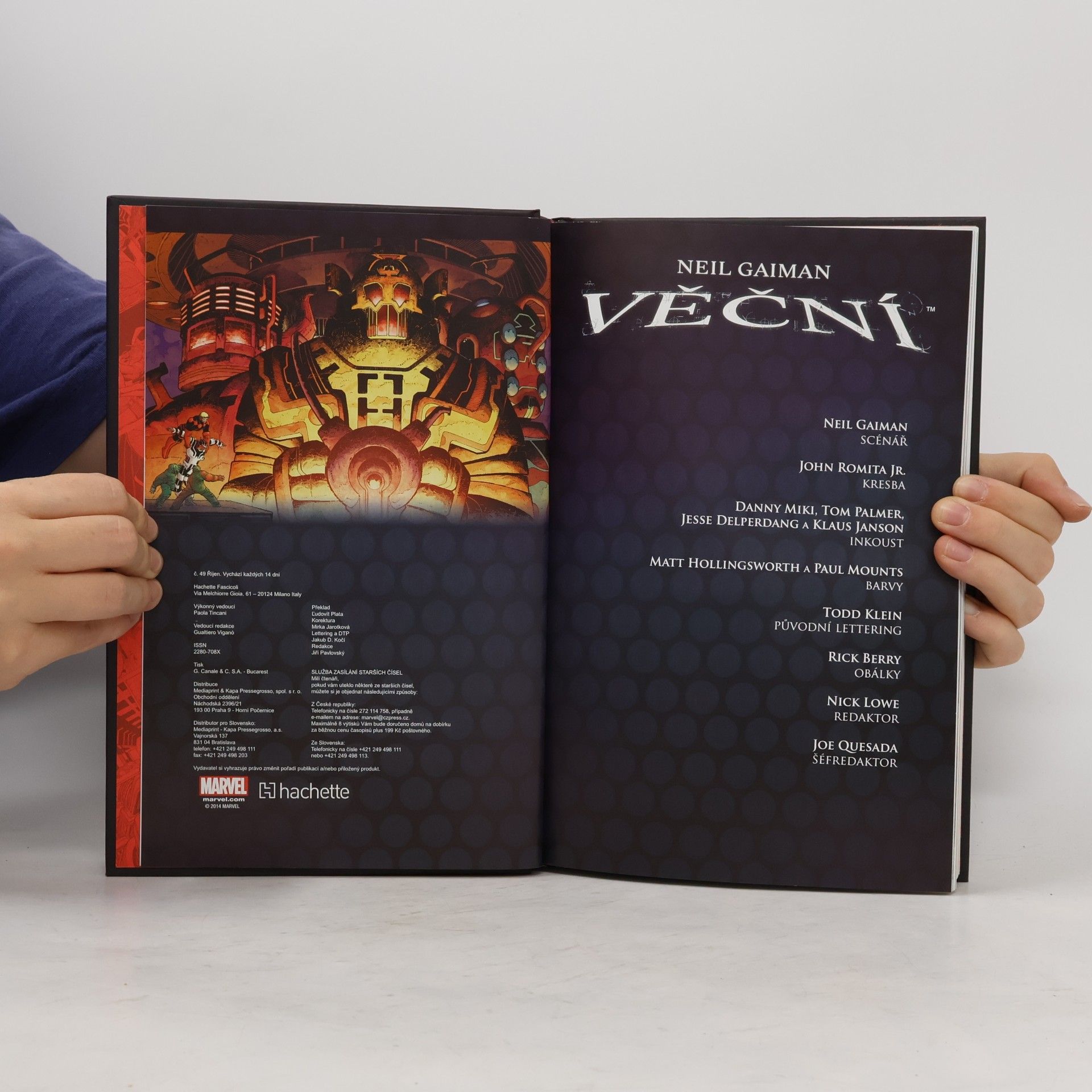 Neil Gaiman Ultimátní komiksový komplet 45. Věční
