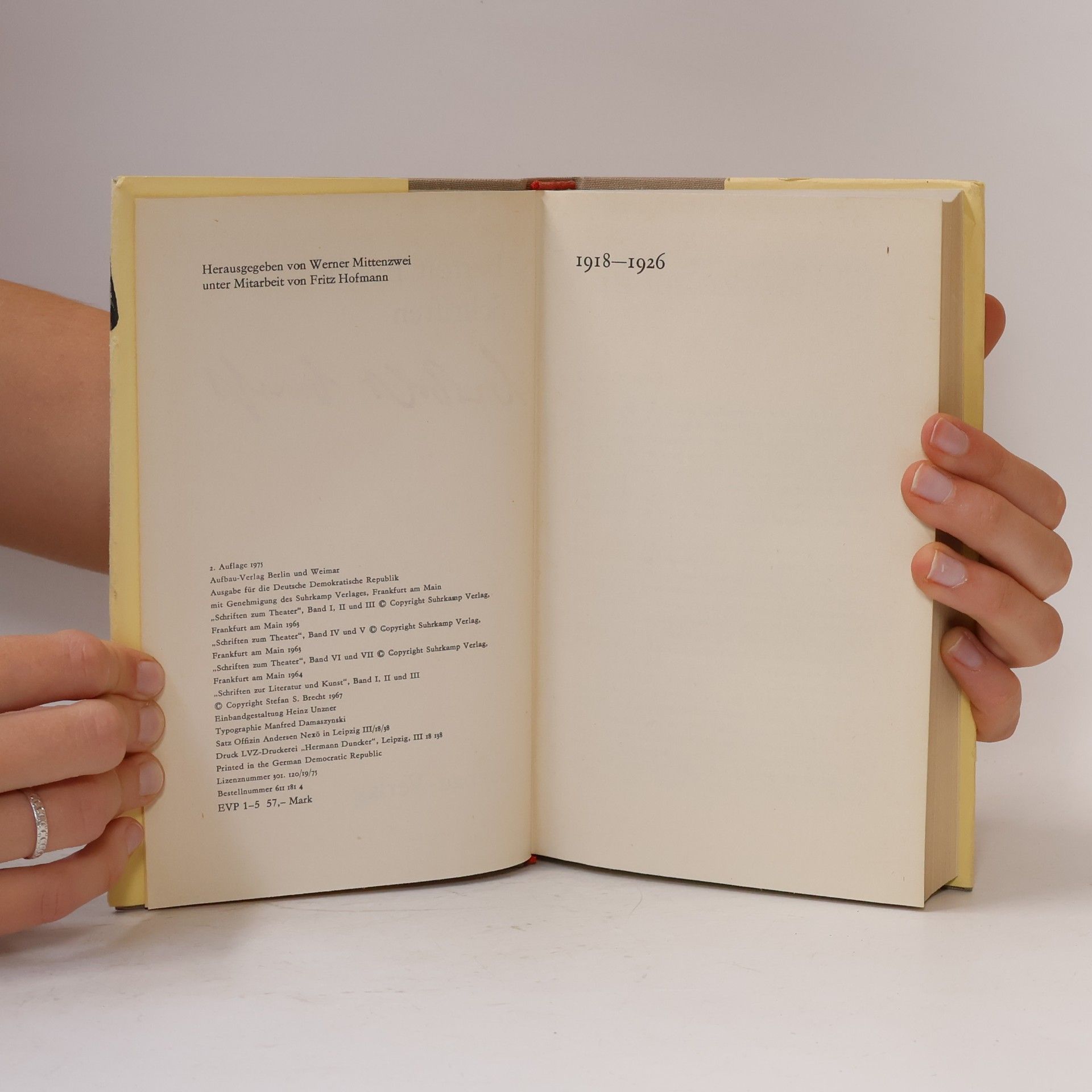 Bertolt Brecht Schriften 5