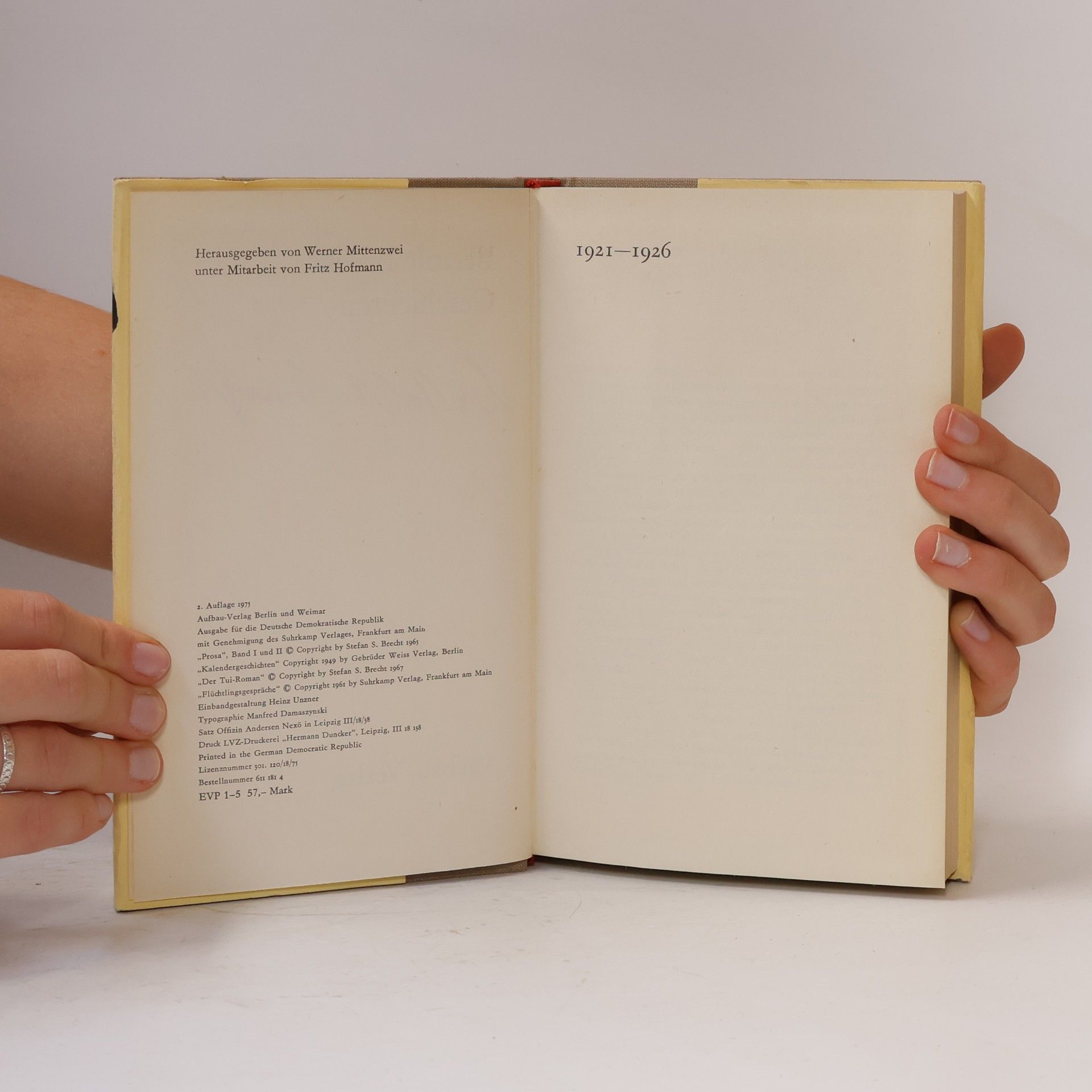 Bertolt Brecht Geschichten 4