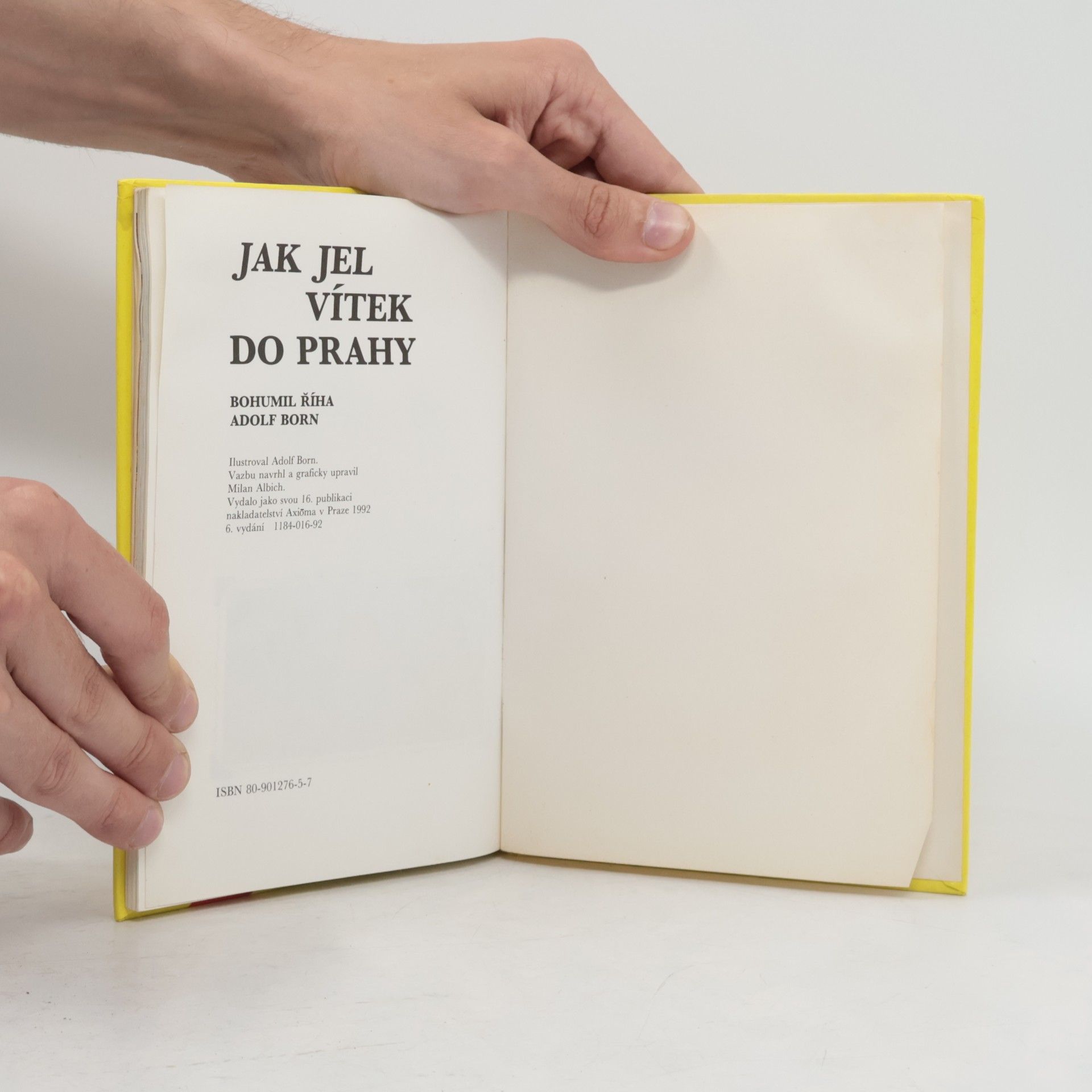 Bohumil Říha Jak jel Vítek do Prahy