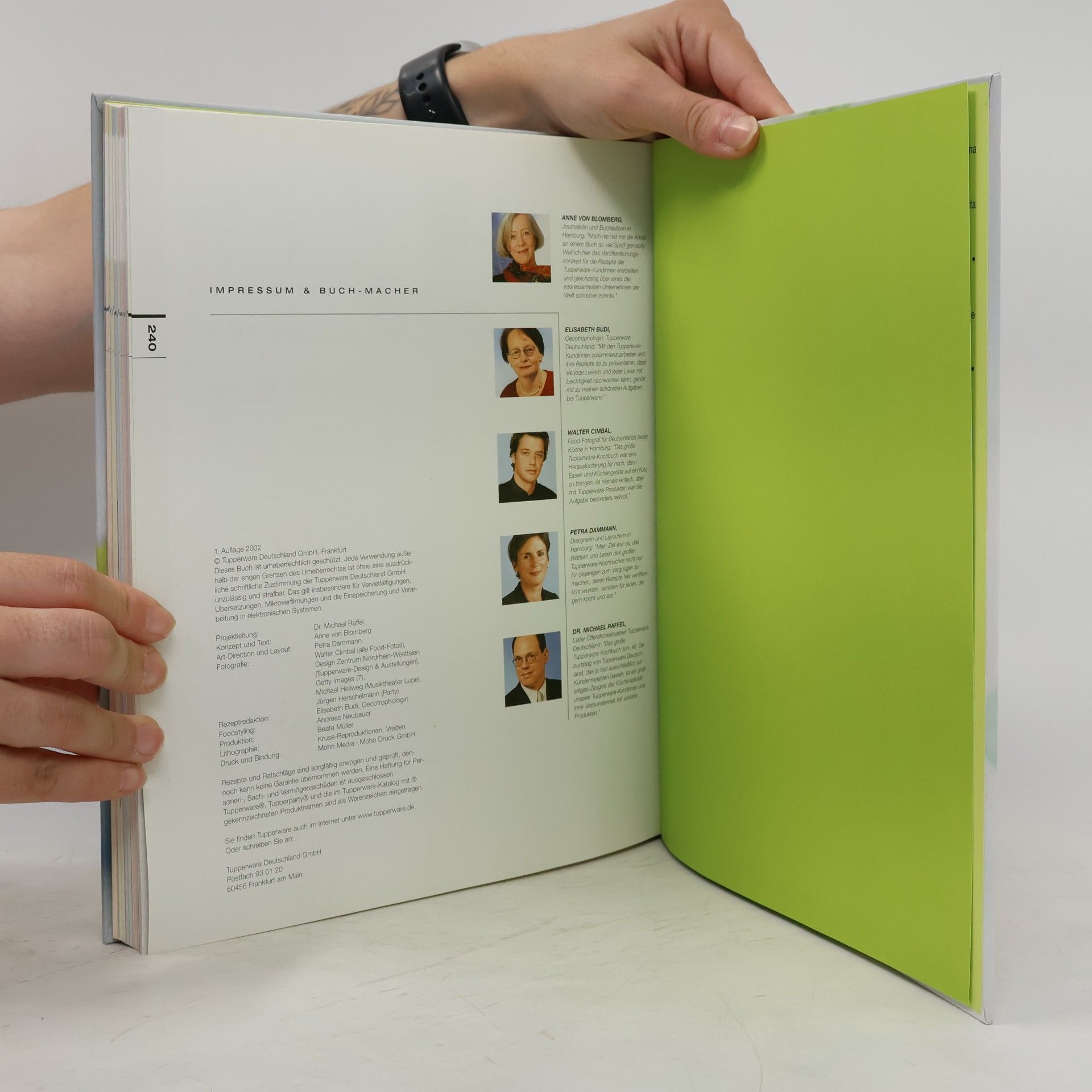 Autorenkollektiv Das grosse Tupperware Kochbuch