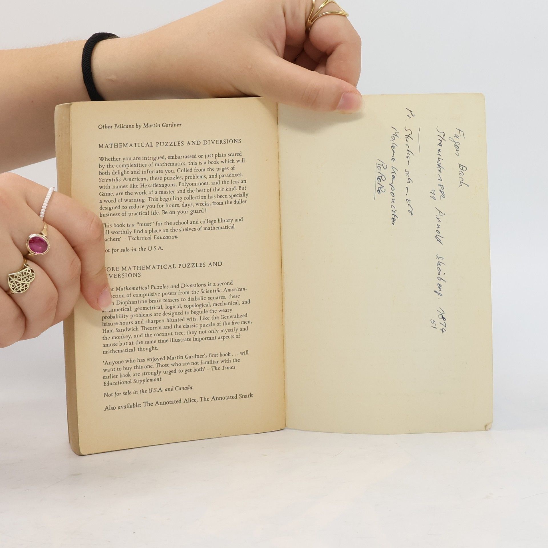 Martin Gardner The Ambidextrous Universe