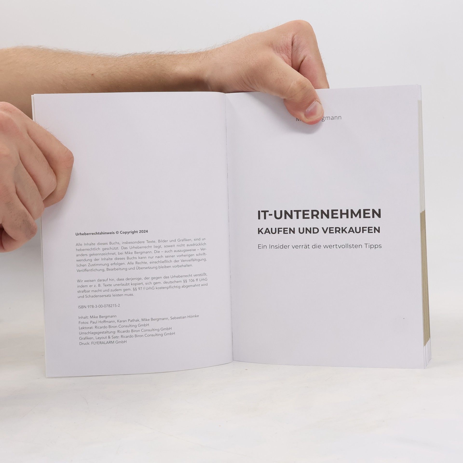 Mike Bergmann IT-Unternehmen kaufen und verkaufen