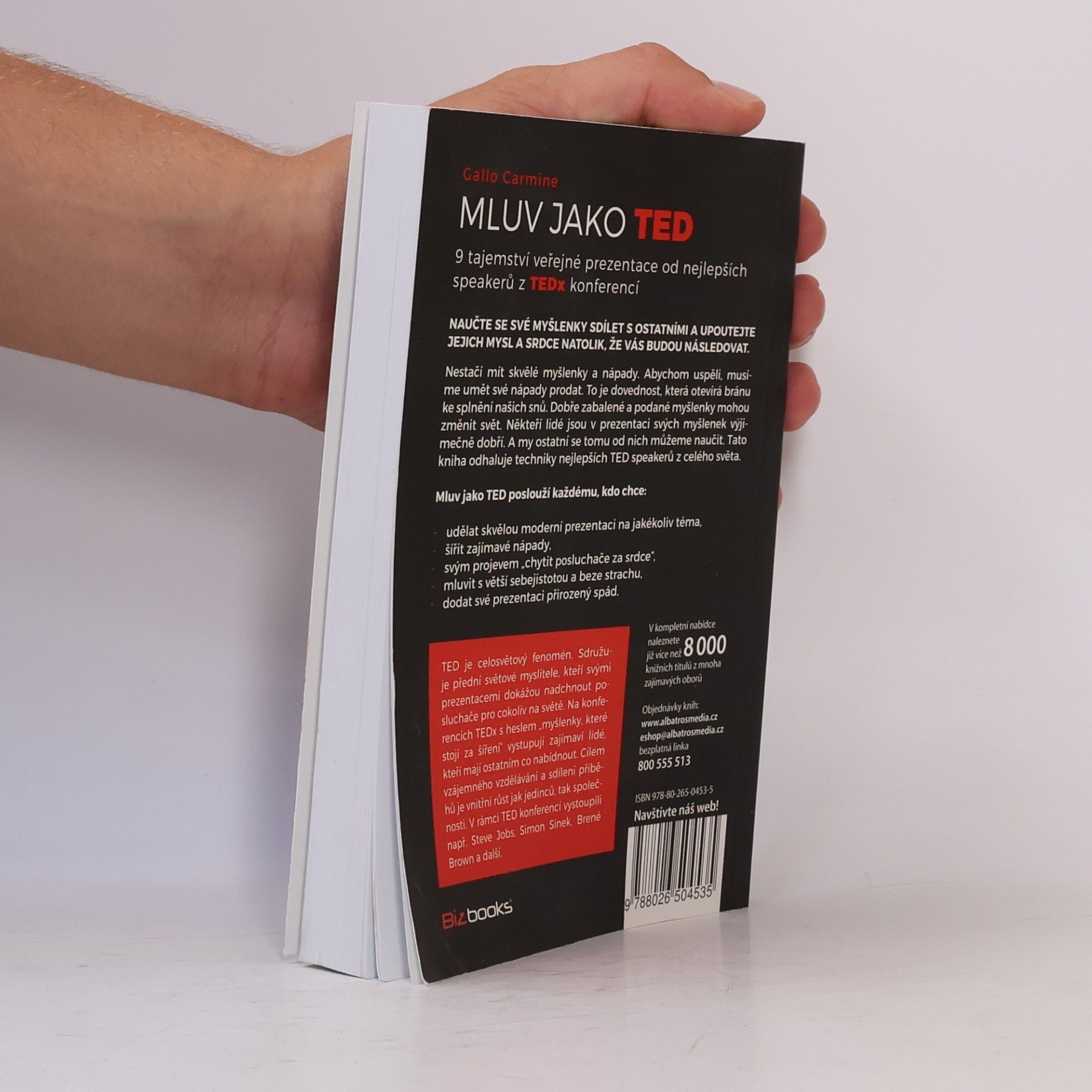 Carmine Gallo Mluv jako TED