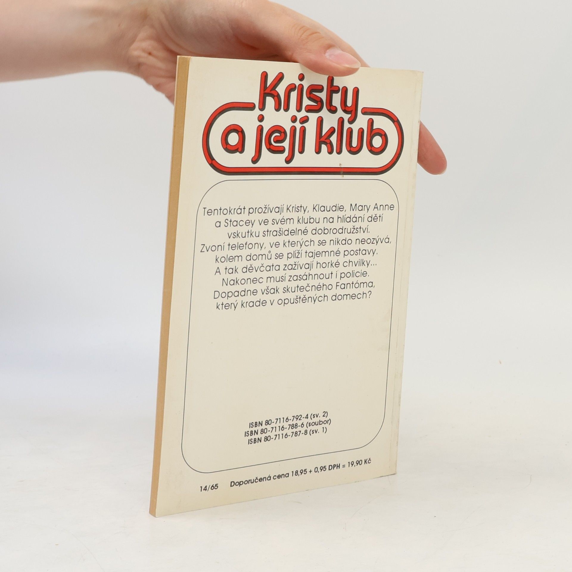 Ann M. Martin Klaudie a Fantóm telefonu