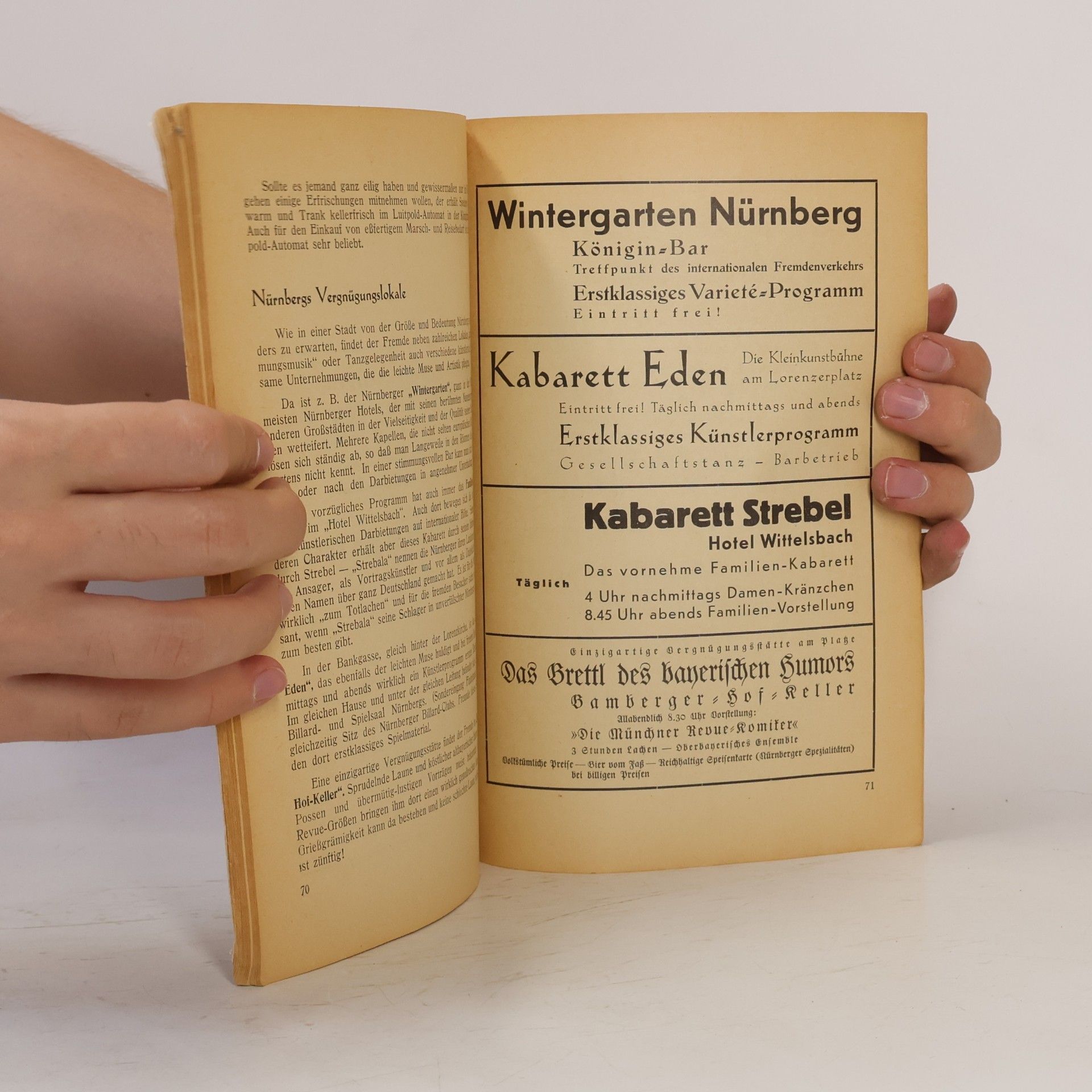kolektiv Führer für die Nürnberger Fremden-Rundfahrten