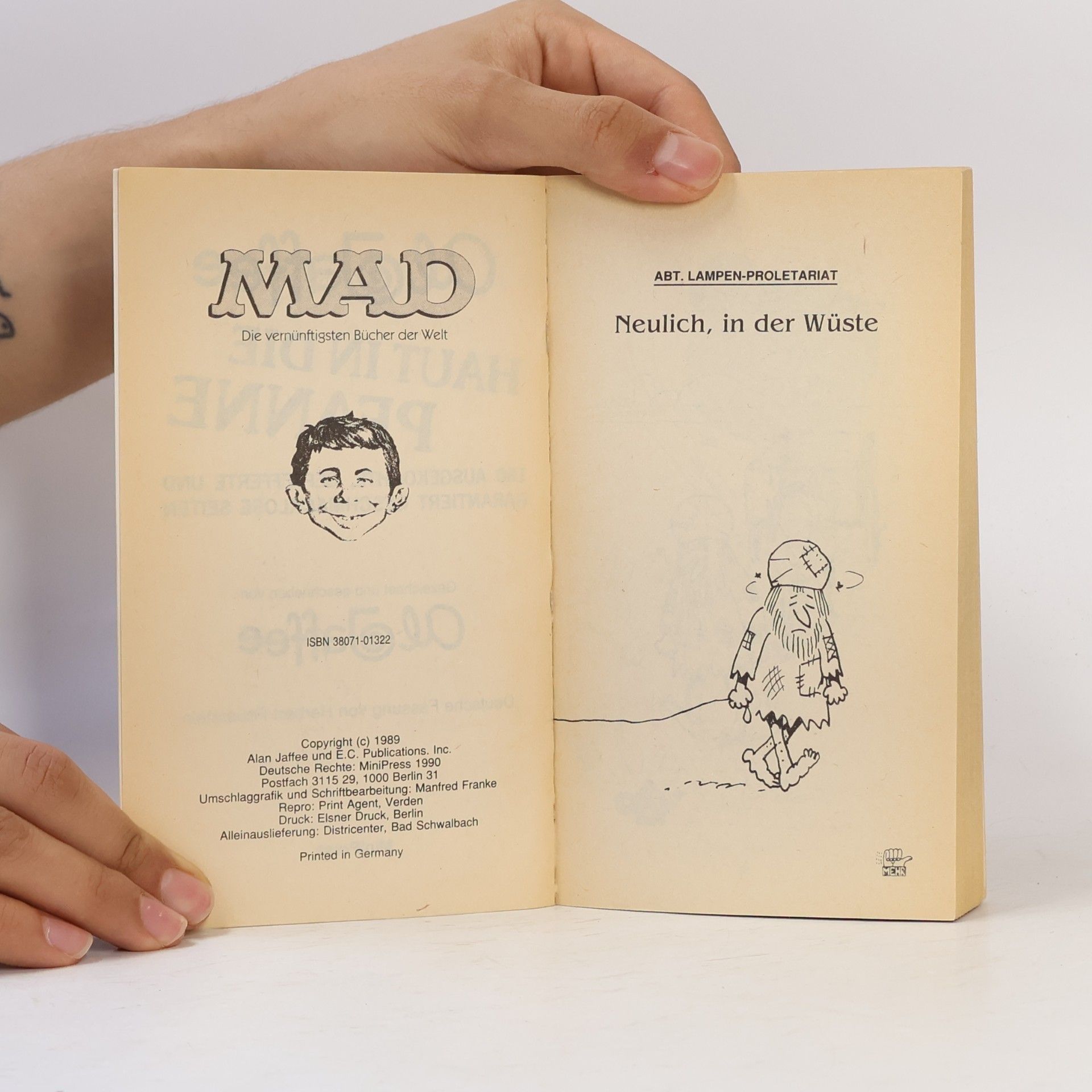 Al Jaffee MAD-Taschenbuch - 66: Haut in die Pfanne