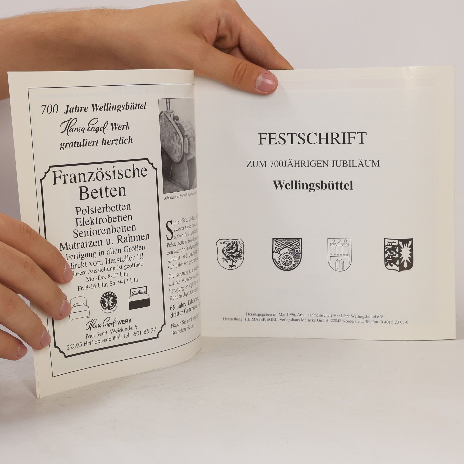 Autorenkollektiv 700 Jahre Wellingsbüttel
