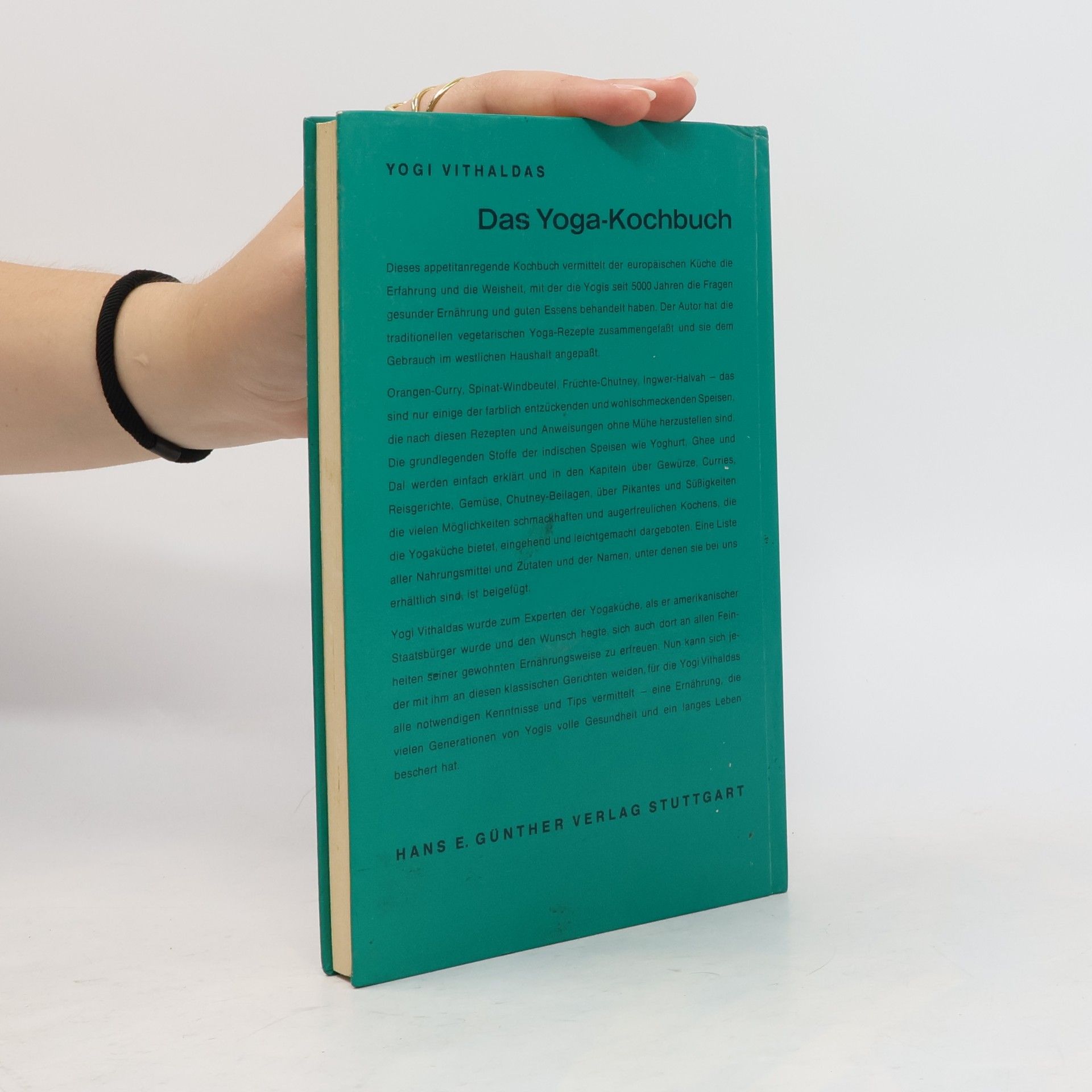 Yogi Vithaldas Das Yoga-Kochbuch