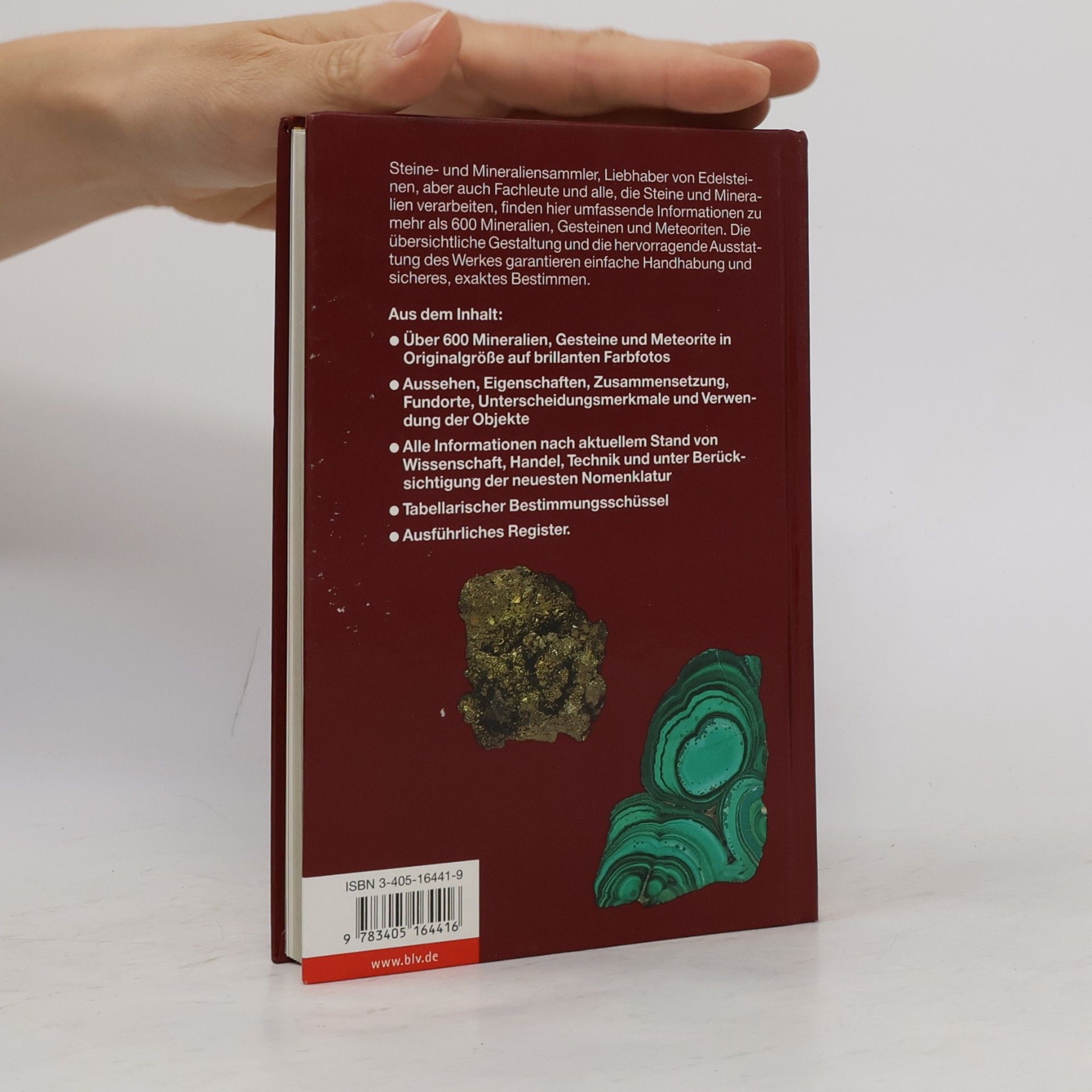 Walter Schumann Der neue BLV-Steine- und Mineralienführer