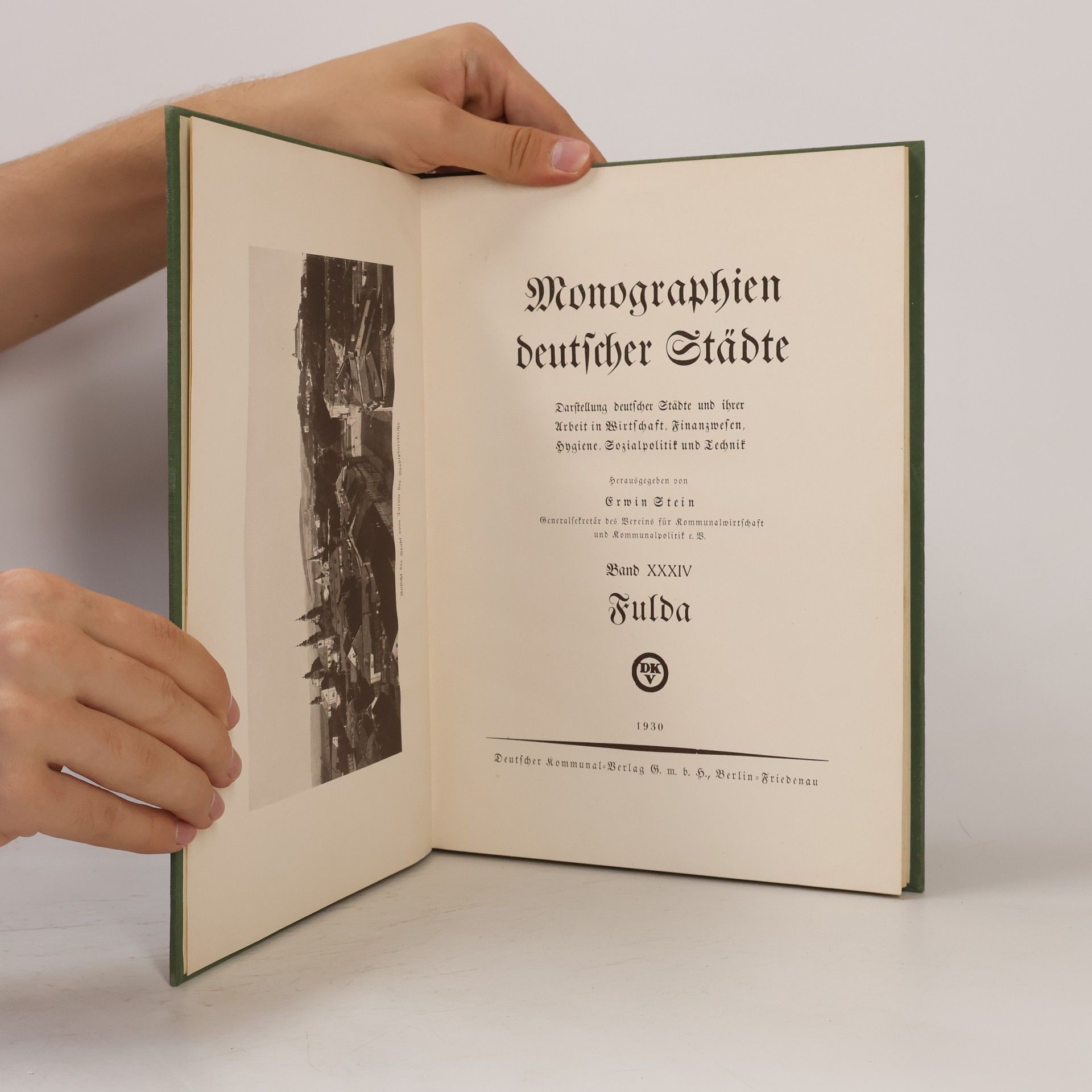 kolektiv Monographien deutscher Städte Band XXXIV. Fulda