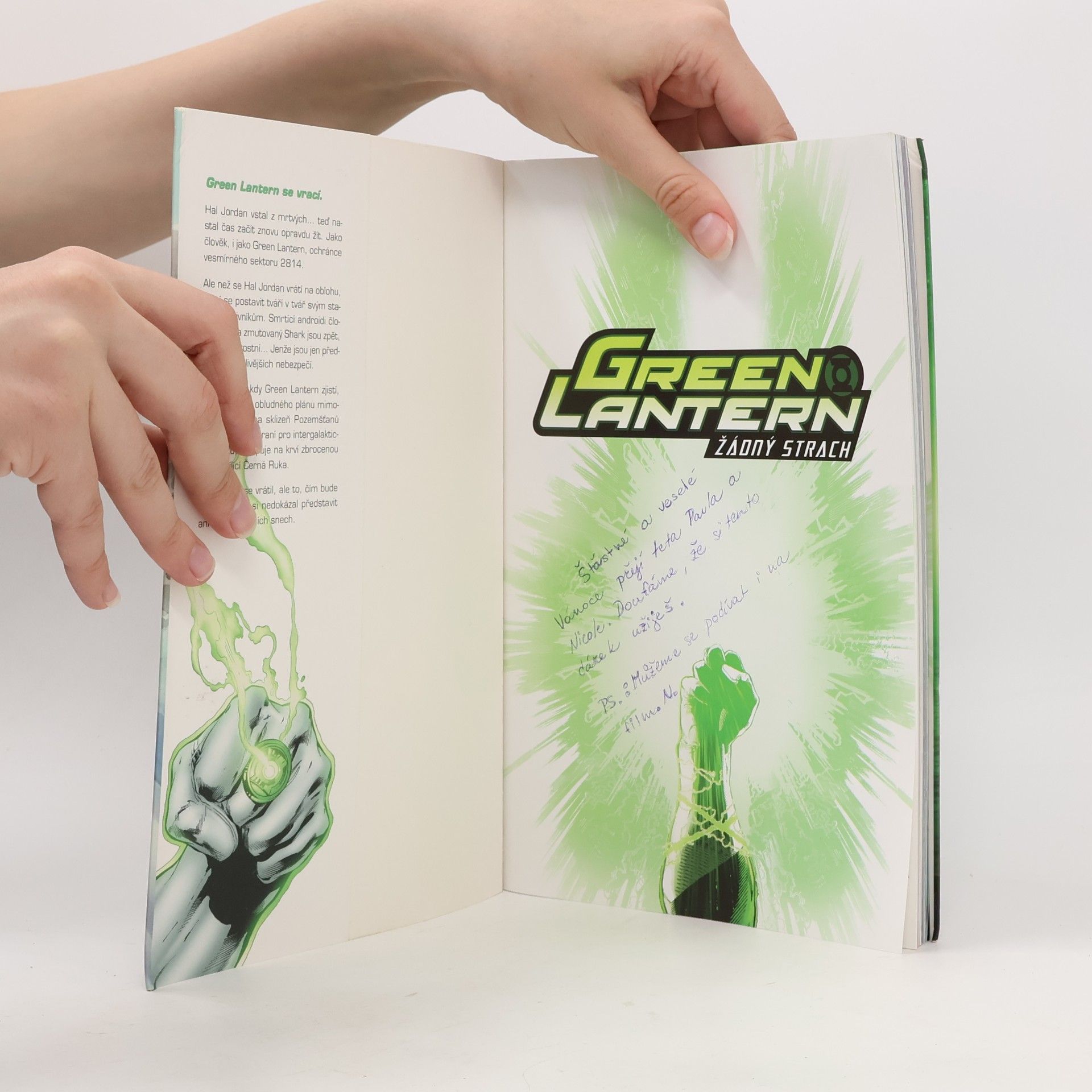 Geoff Johns Green Lantern : žádný strach