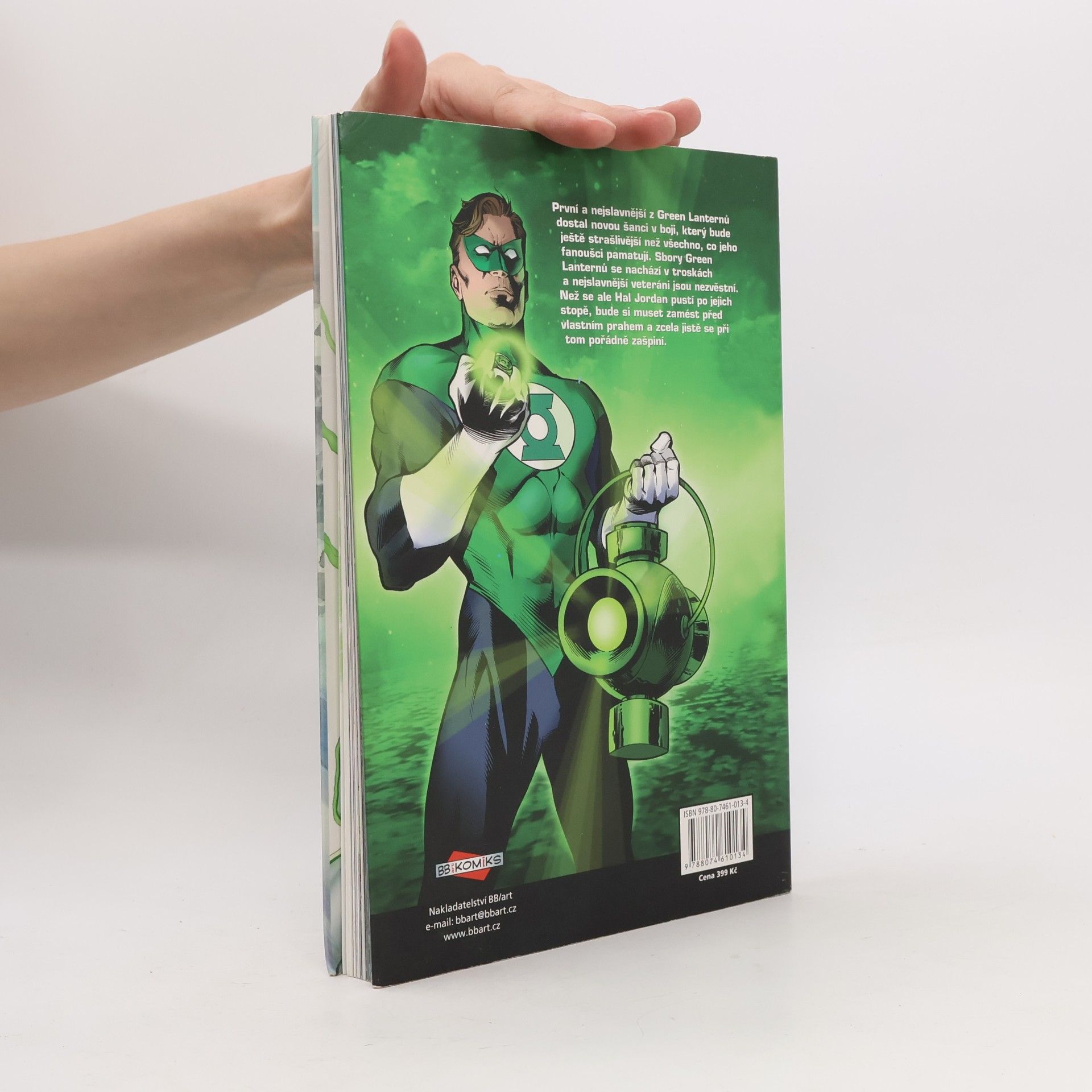 Geoff Johns Green Lantern : žádný strach