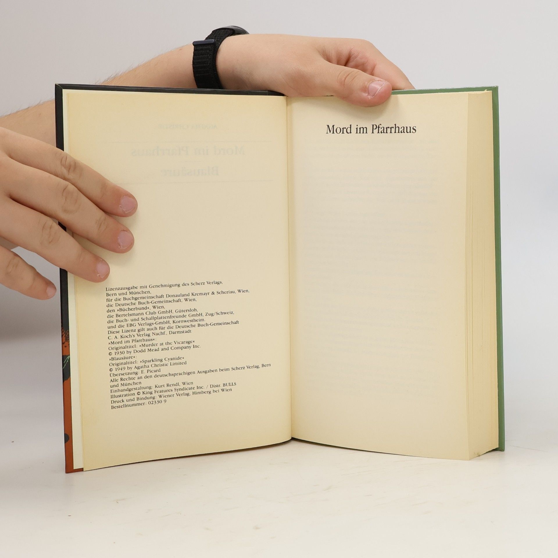 Agatha Christie Mord im Pfarrhaus. Blausäure