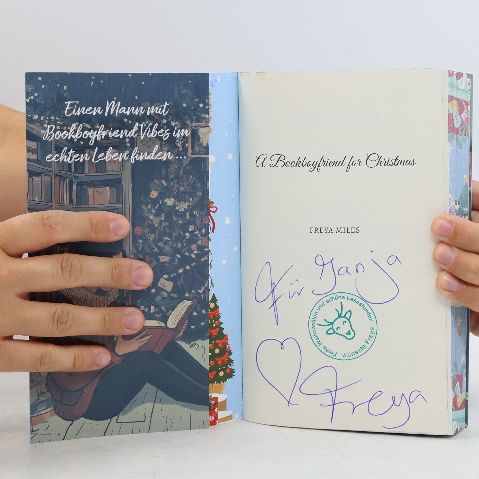 Freya Miles A Bookboyfriend for Christmas