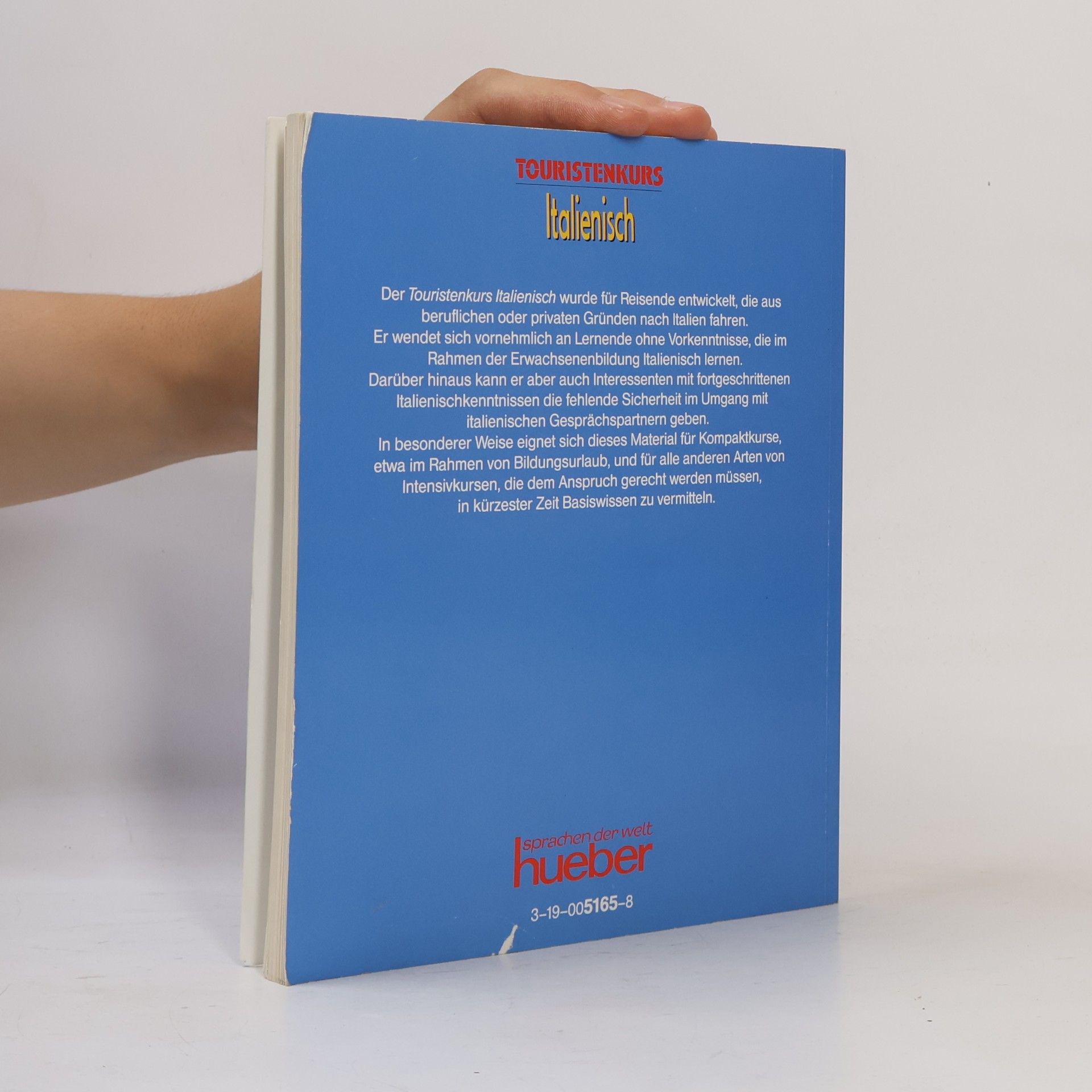 Heidrun Müller Touristenkurs Italienisch, Lehrbuch