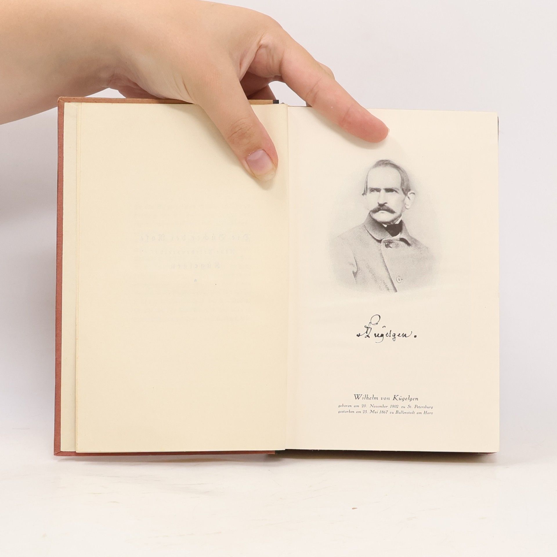 Wilhelm von Kügelgen Jugenderinnerungen