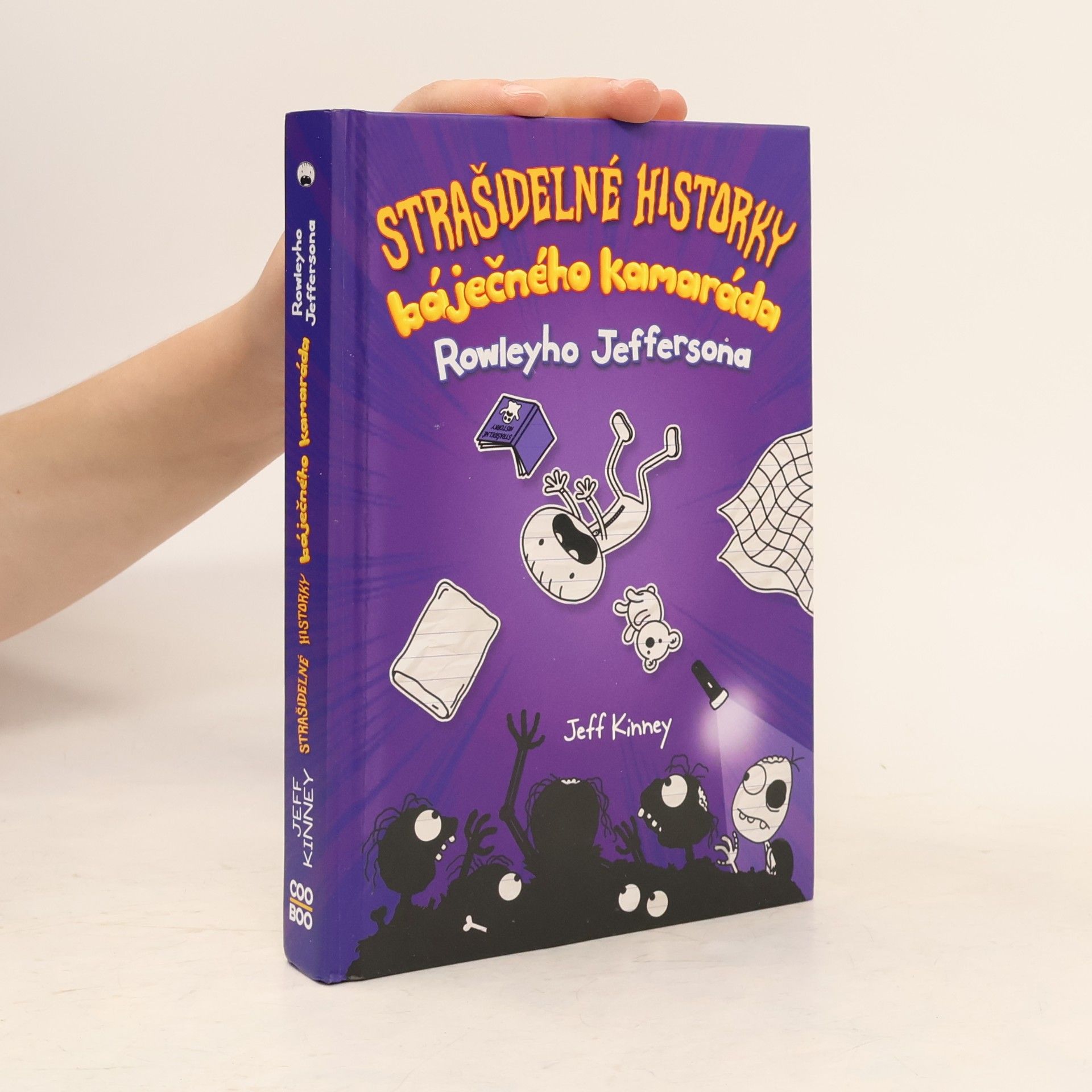 Jeff Kinney Strašidelné historky báječného kamaráda Rowleyho Jeffersona