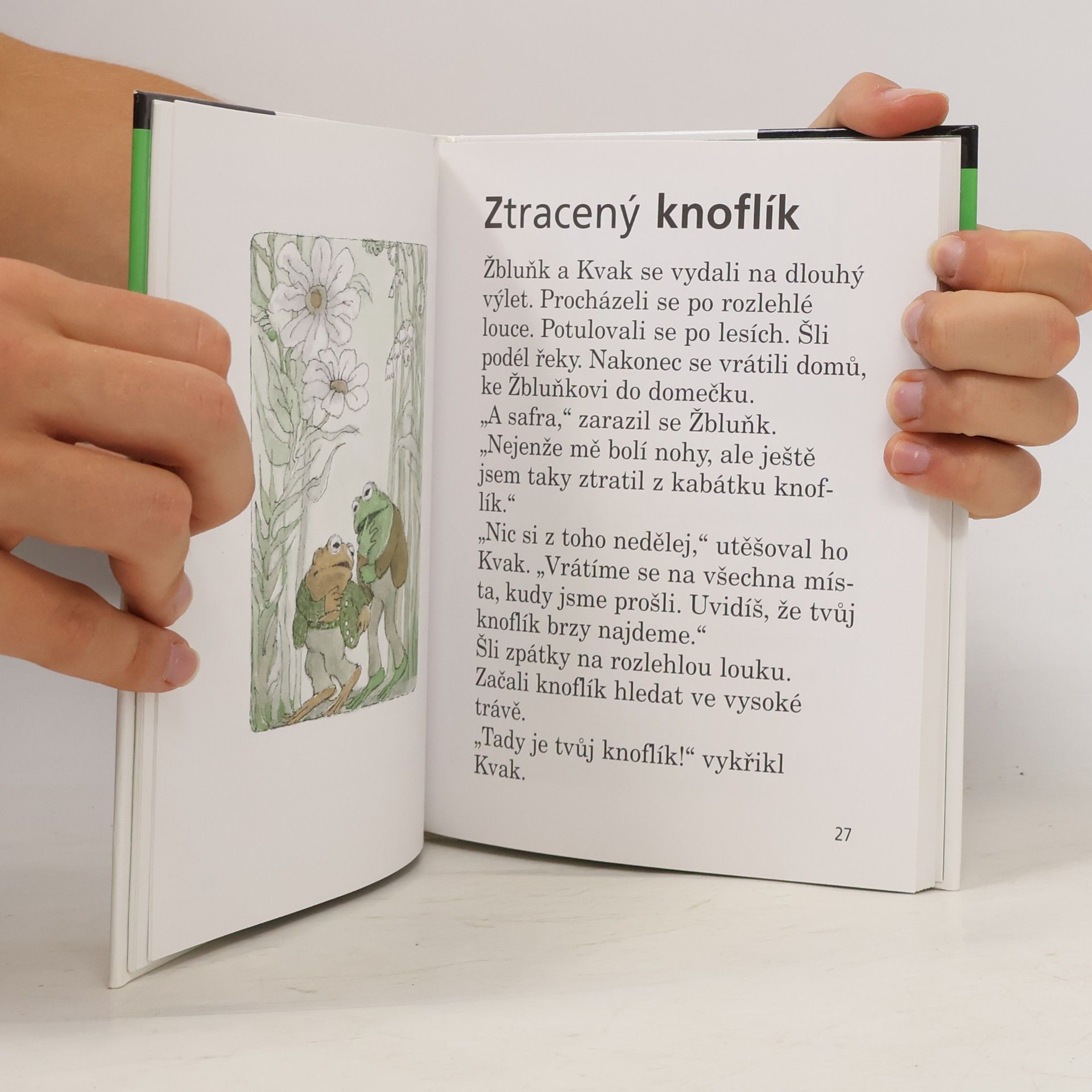 Arnold Lobel Kvak a Žbluňk jsou kamarádi