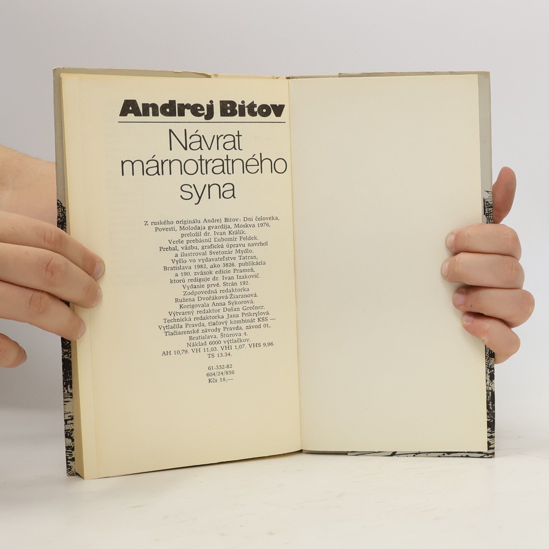 Andrej Bitov Návrat márnotratného syna