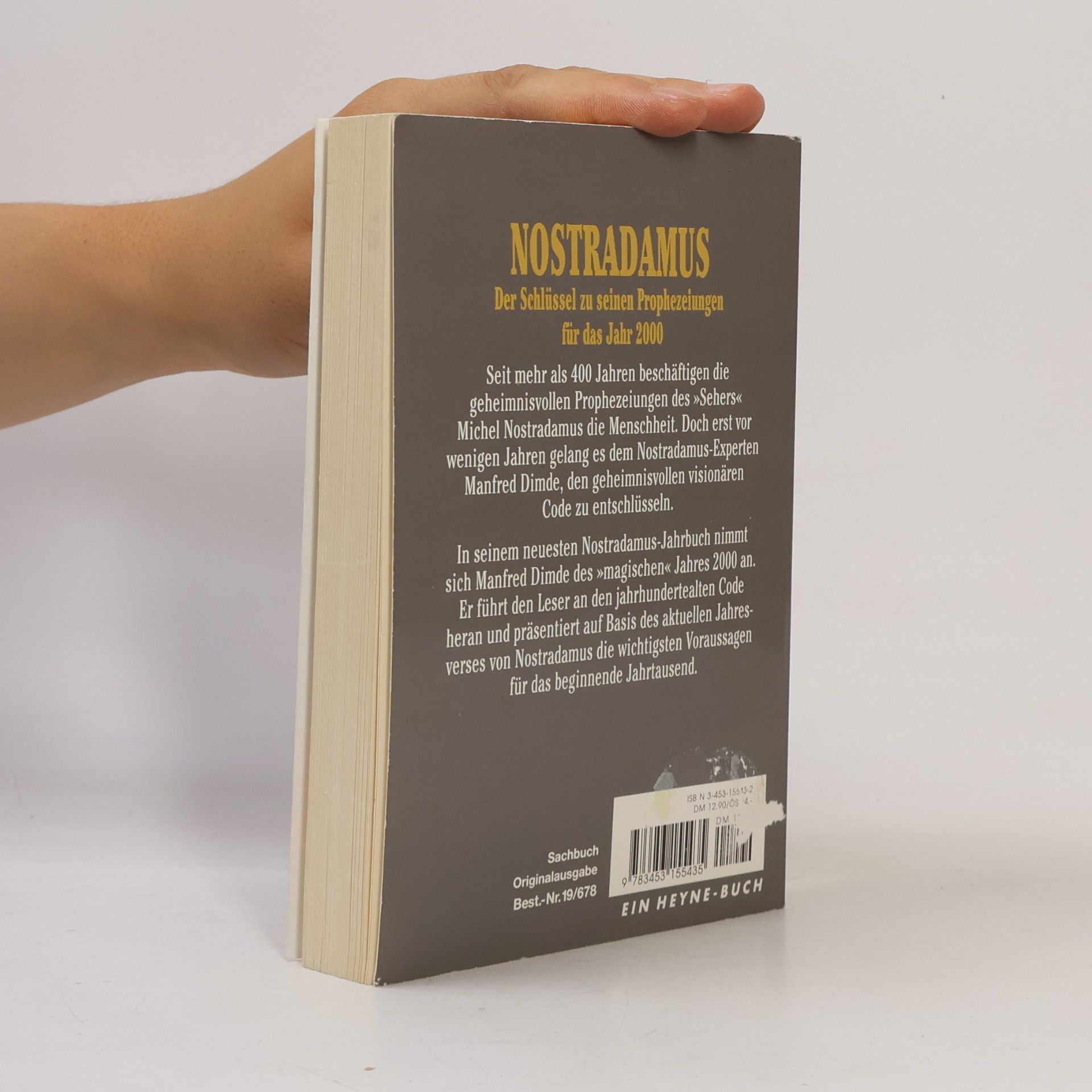 Manfred Dimde Heyne Sachbücher - 19: Das Nostradamus-Jahrbuch