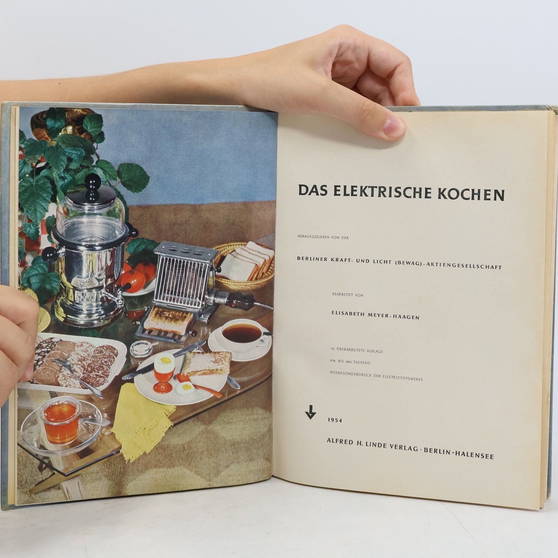Kolektiv autorů Das Elektrische Kochen