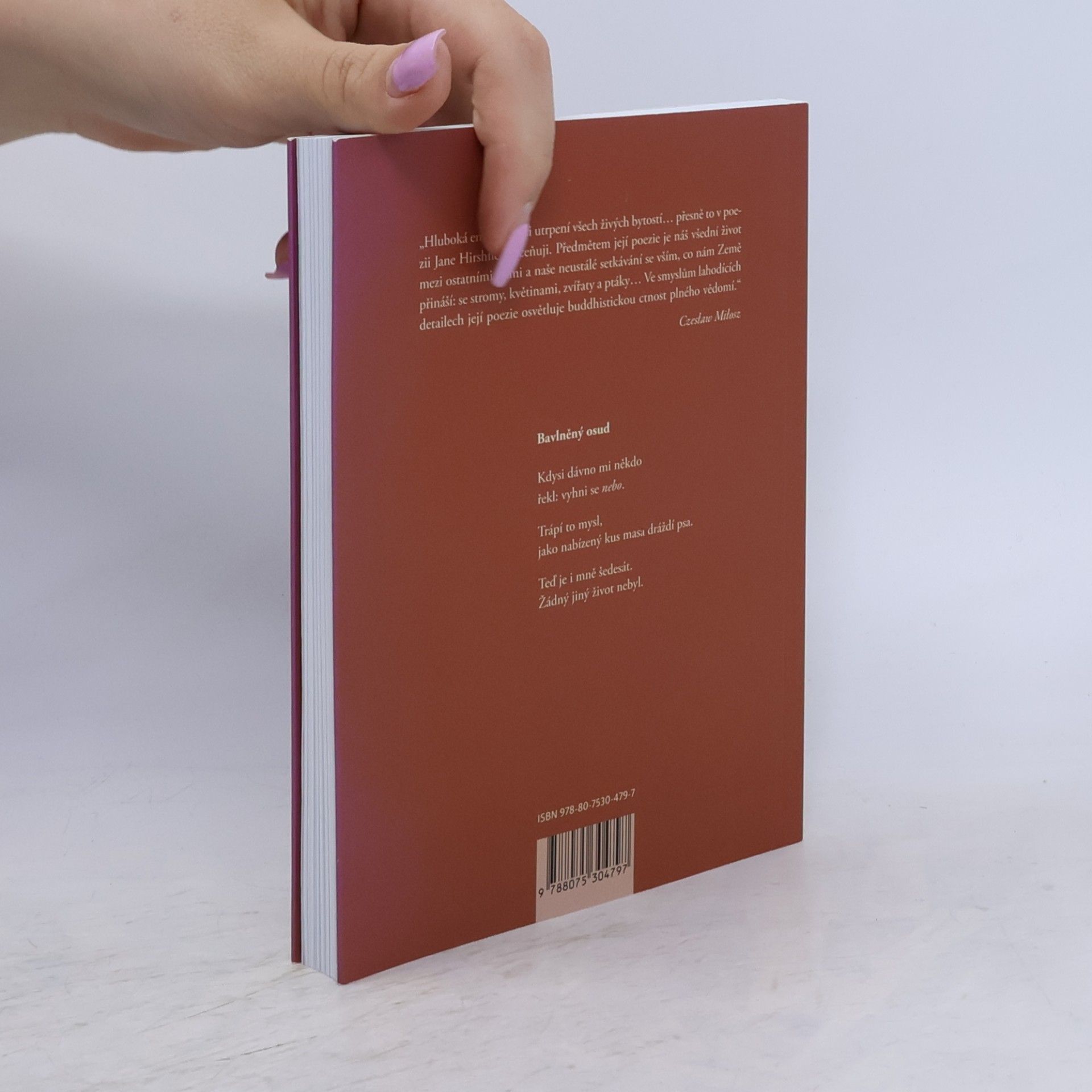 Jane Hirshfield Žádný jiný život nebyl