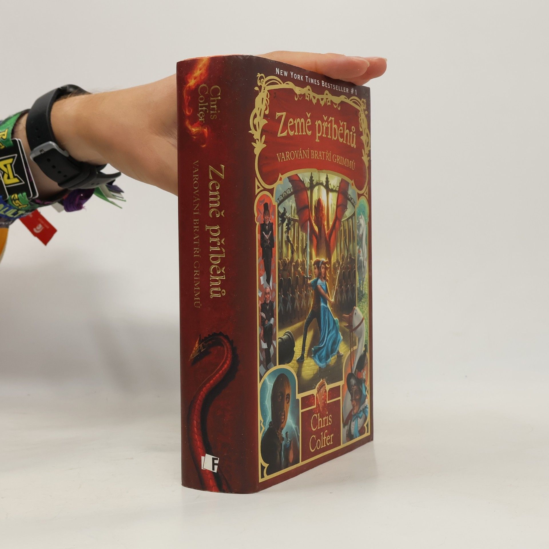 Chris Colfer Země příběhů. Varování bratří Grimmů