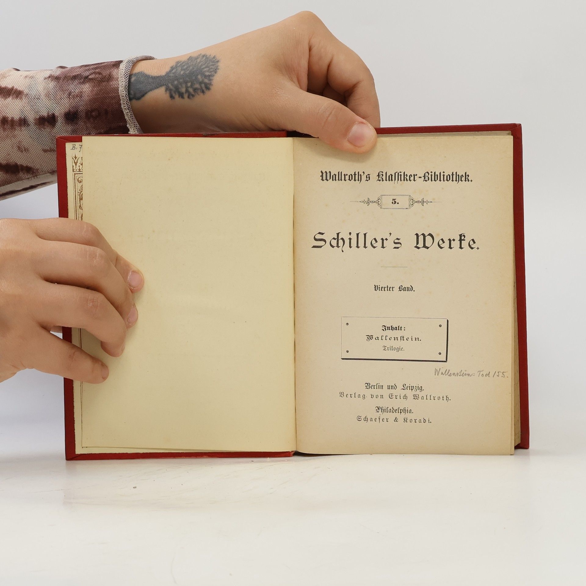 Friedrich Schiller Schiller’s Werke. Band 4