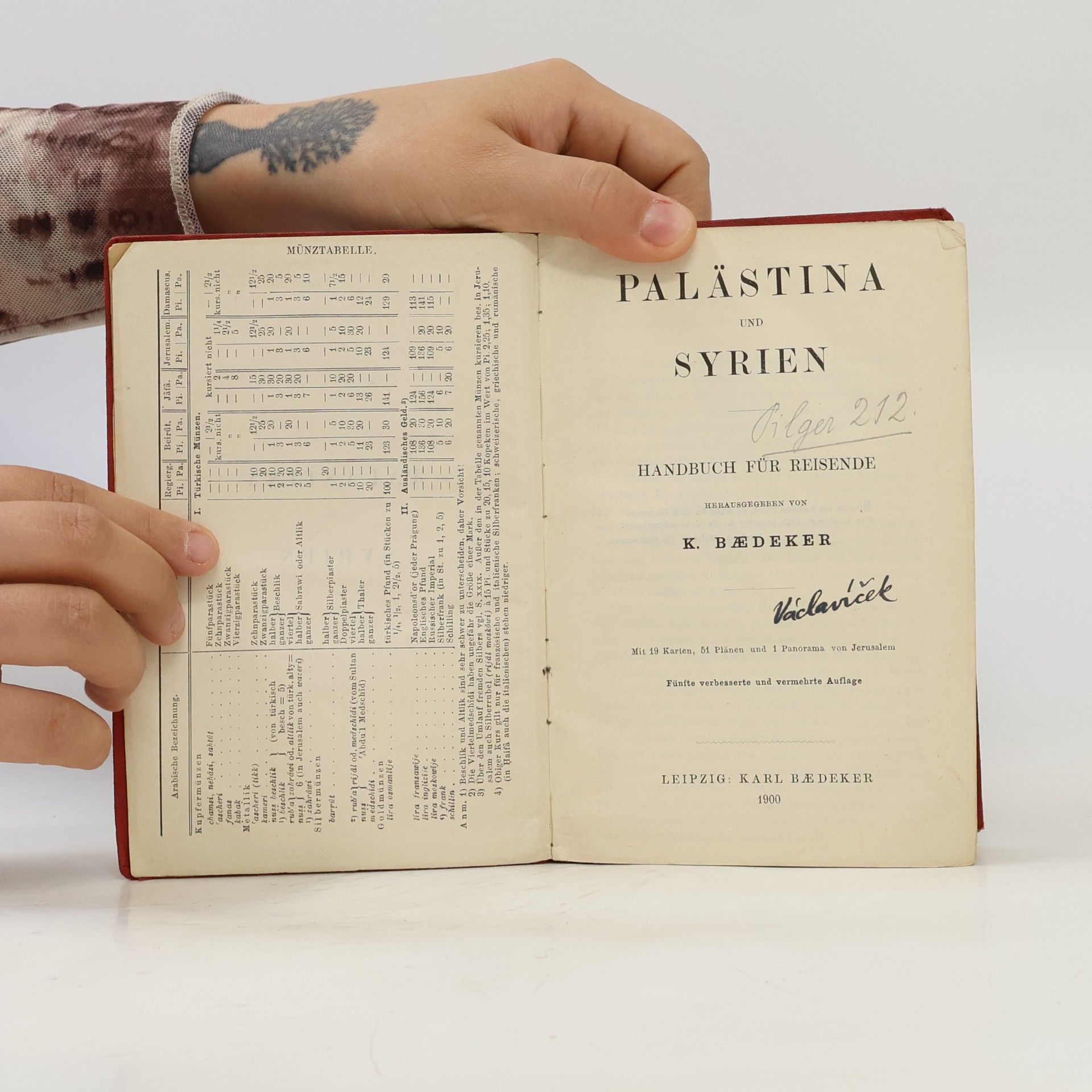 Karl Baedeker (Firm) Palästina und Syrien