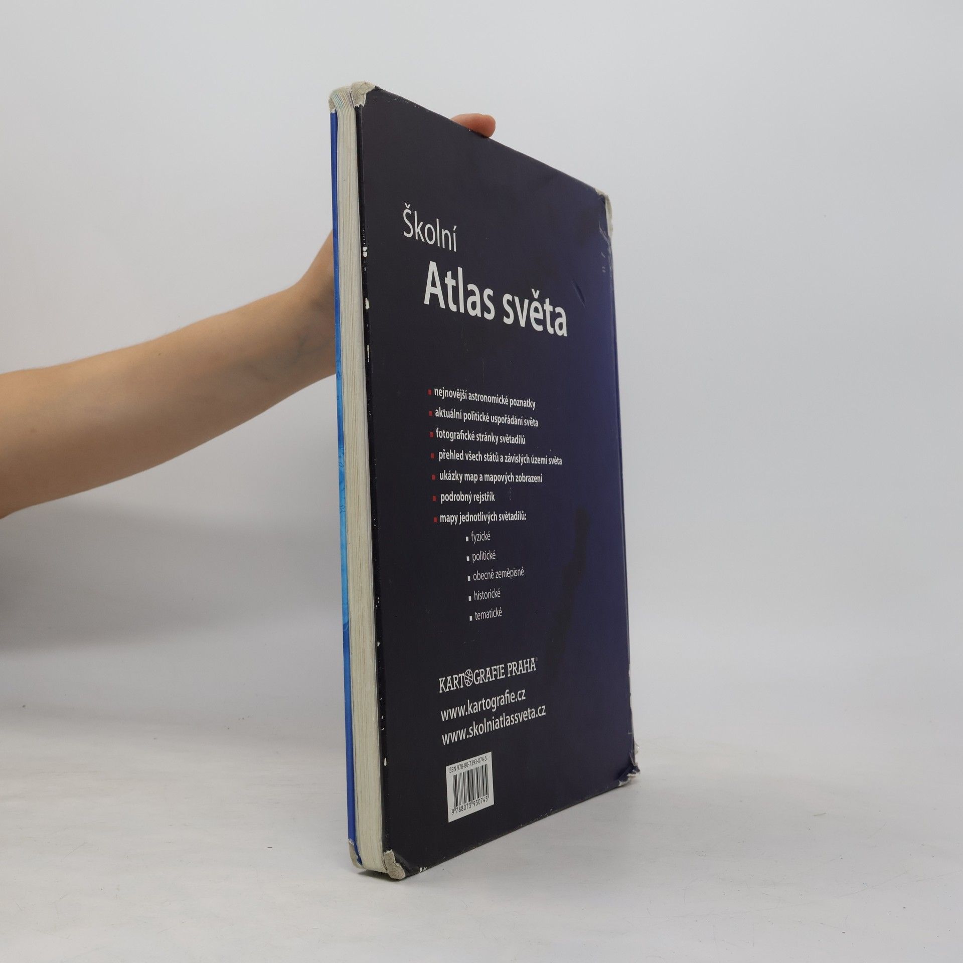 Autorenkollektiv Školní atlas světa