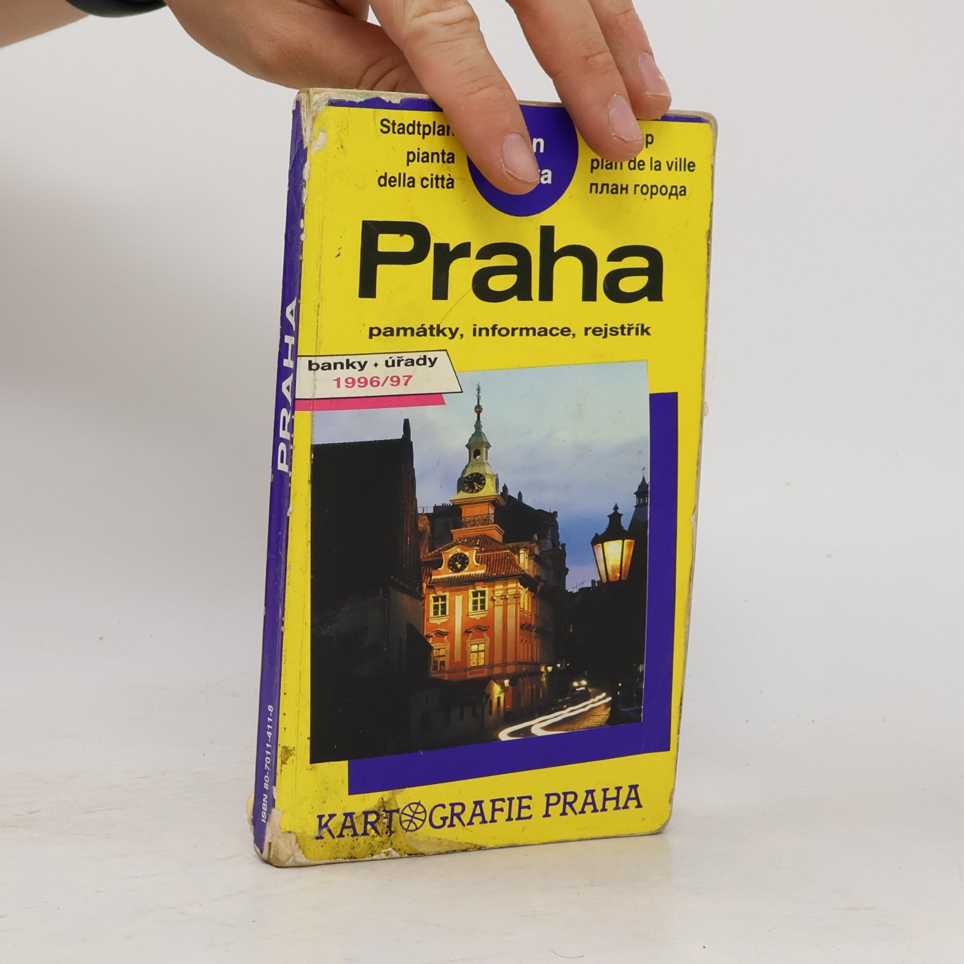 Kolektiv autorů Praha: plán města