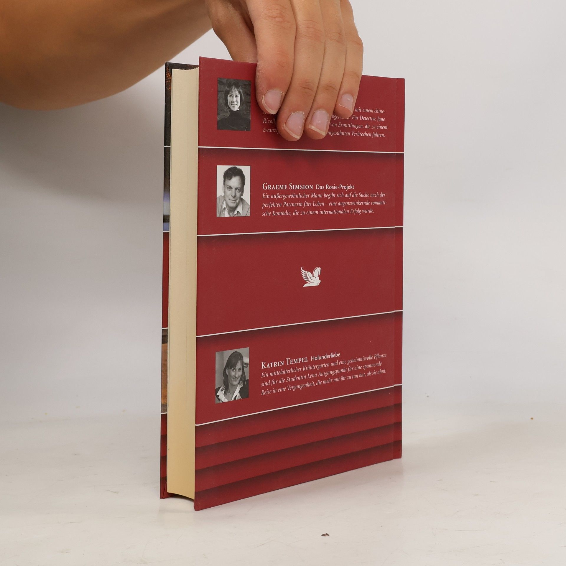 Katrin Tempel Auswahlbücher. Grabesstille. Das Rosie-Projekt. Holunderliebe